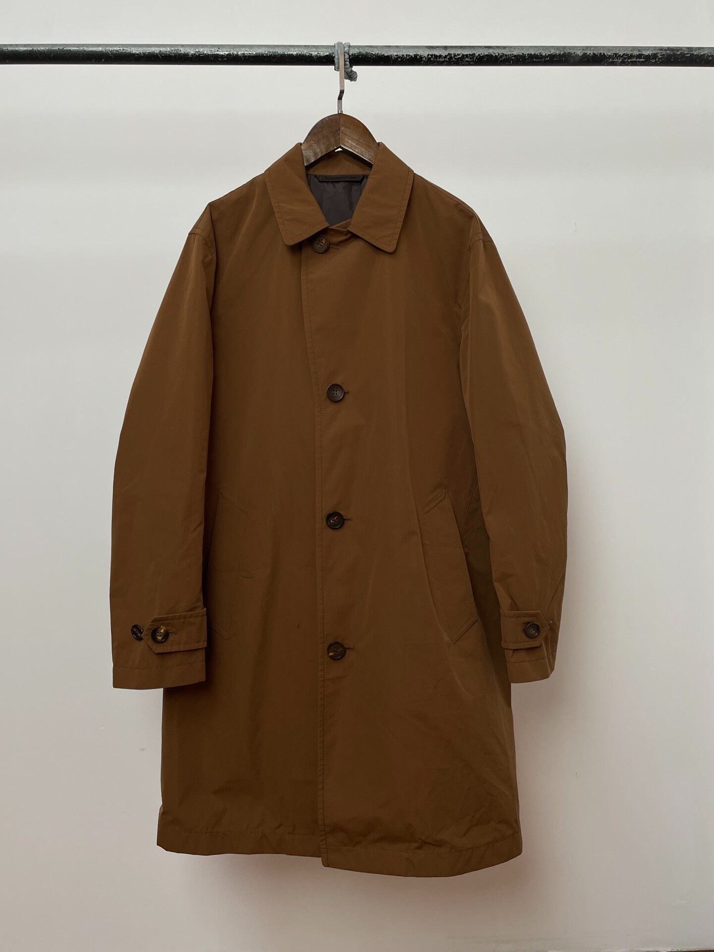 Zegna Mid-length Trench Coat With Belt