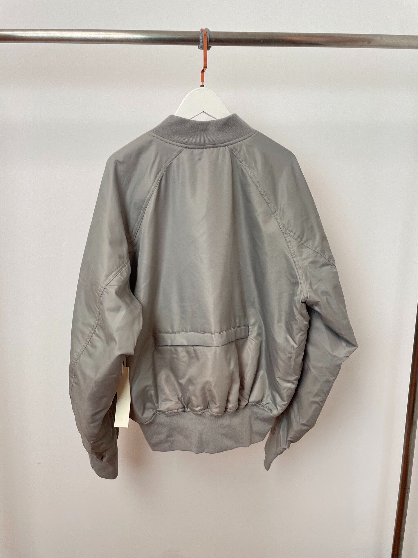 Fear of God 4th Silver Bomber Jacket — front