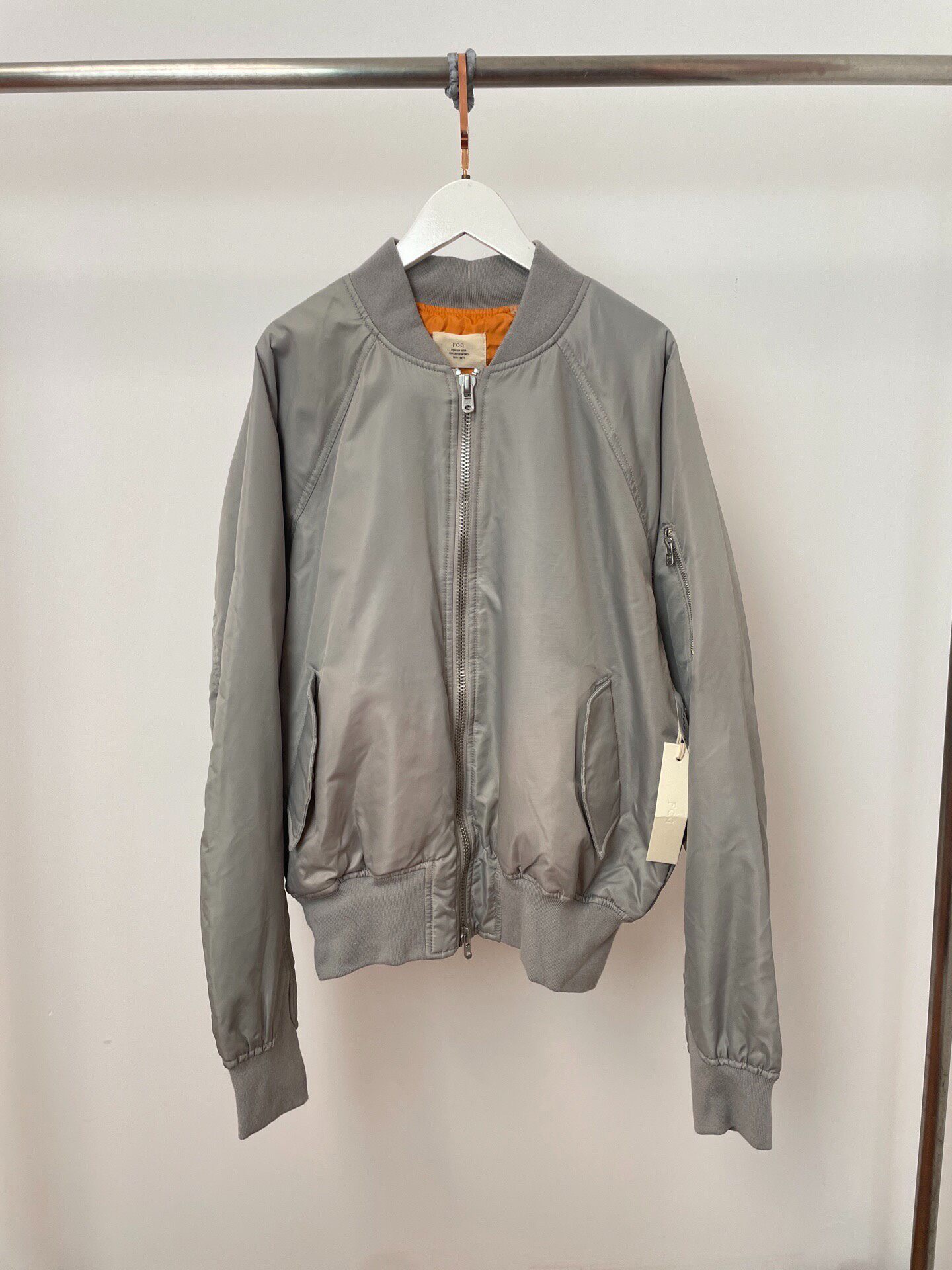 Fear of God 4th Silver Bomber Jacket