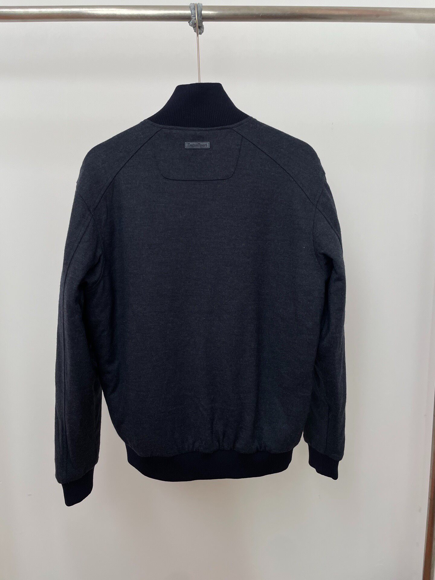 Zegna Reversible Cotton-Down Bomber Jacket — front