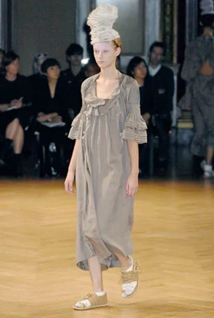 Comme des Garcons Tricot Bell Sleeve Top — label
