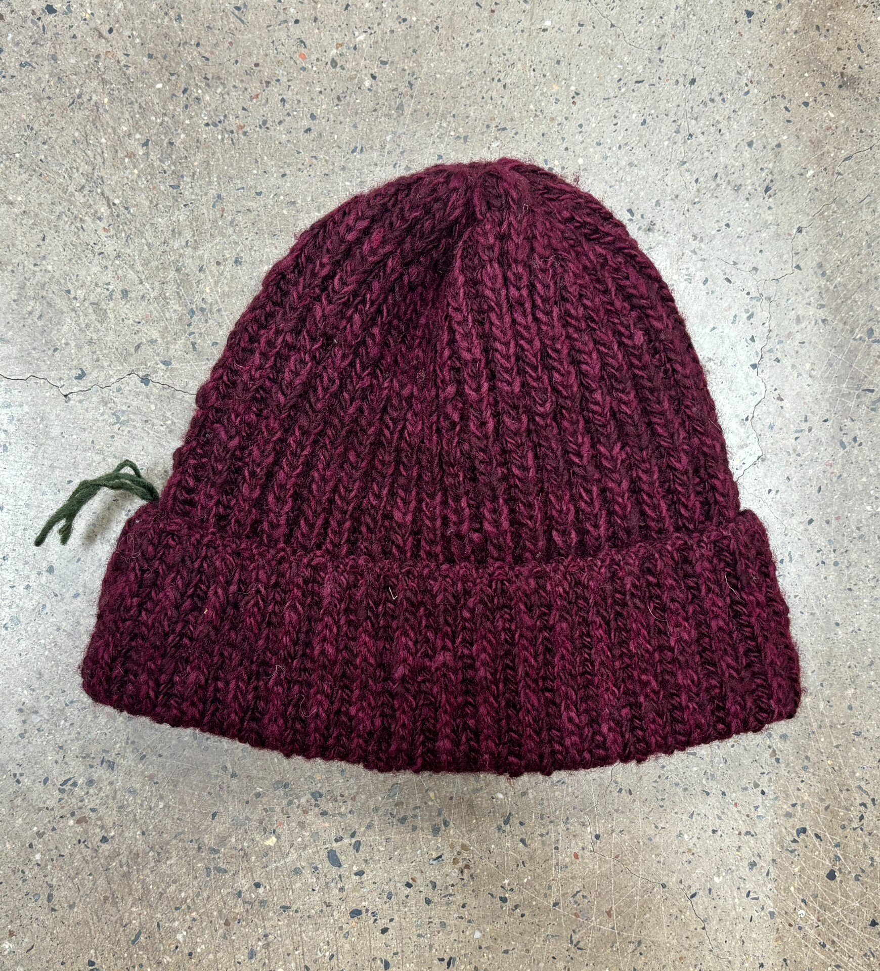 Visvim 22AW Spot Natural Dye Knit Cap — front