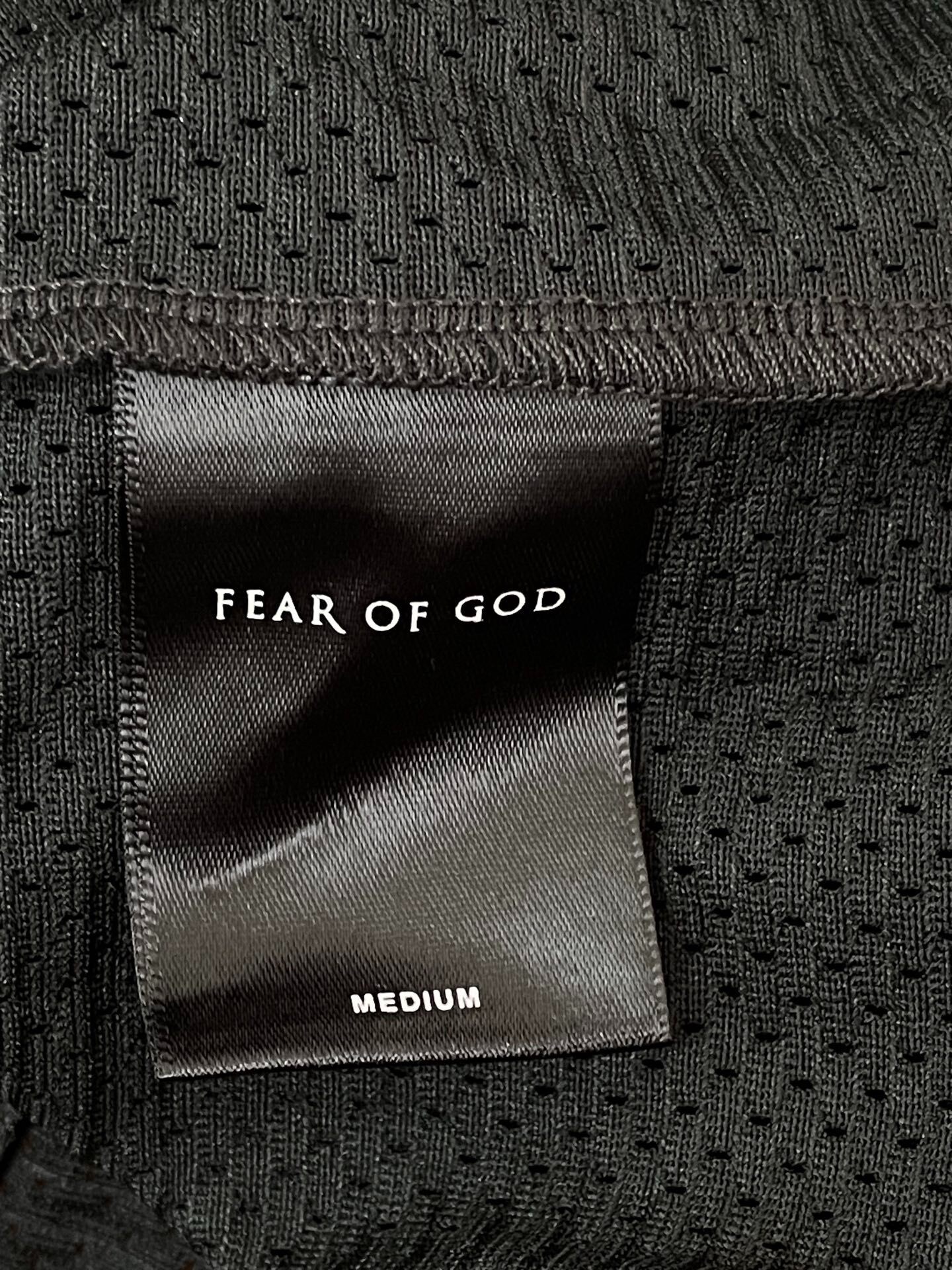 Fear Of God 5th Mesh Baseball T-Shirt — label