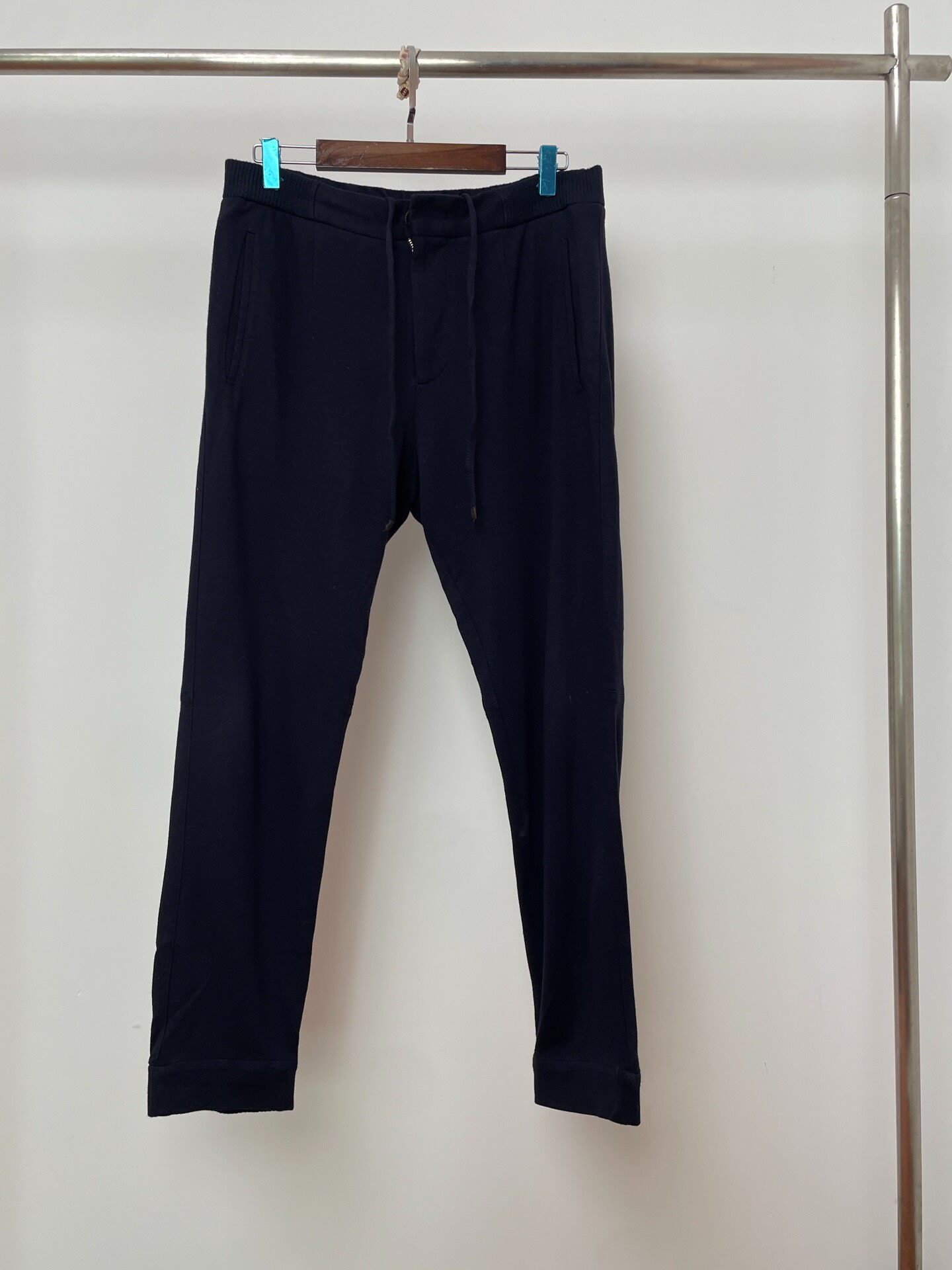 Ermenegildo Zegna Navy Jogger Pants