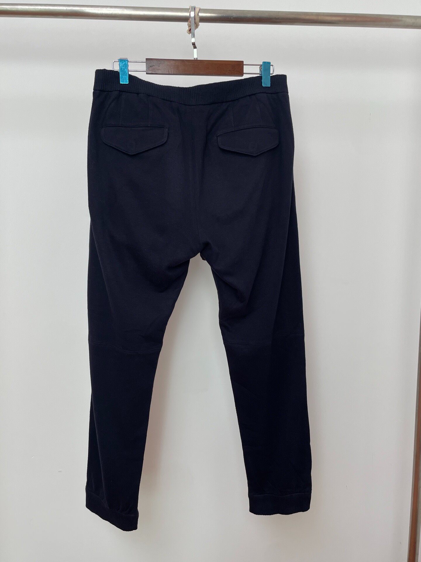 Ermenegildo Zegna Navy Jogger Pants — front