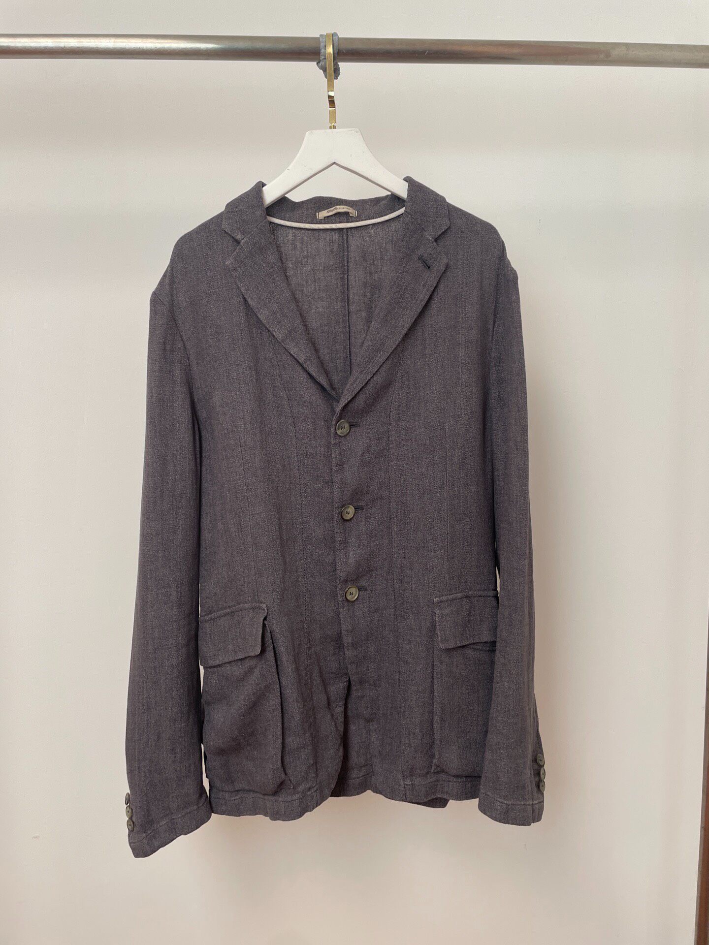 Armani Collezioni Men's Linen Blazer