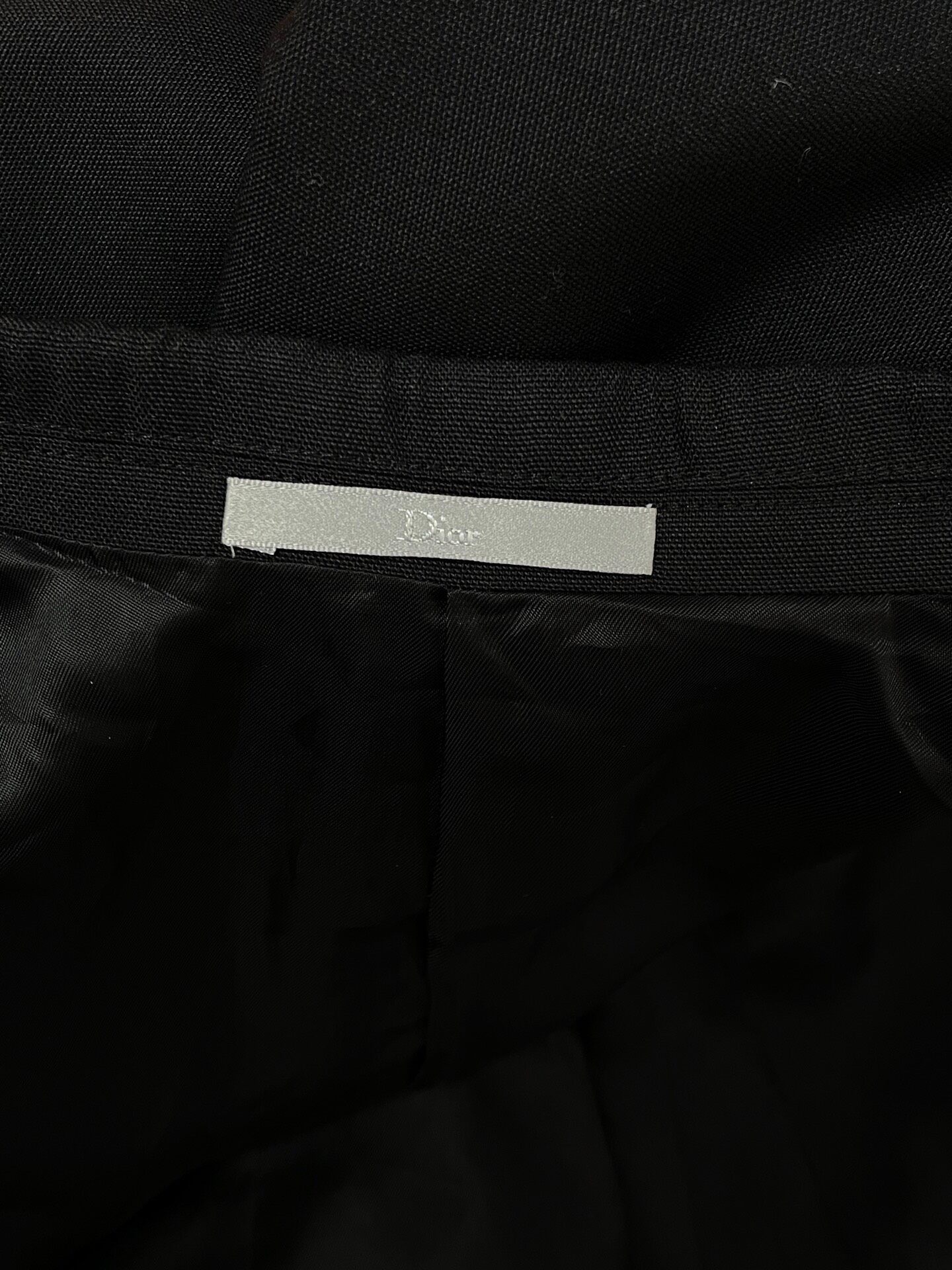 Dior Black Blazer (Huang Xuan Same Style) — back