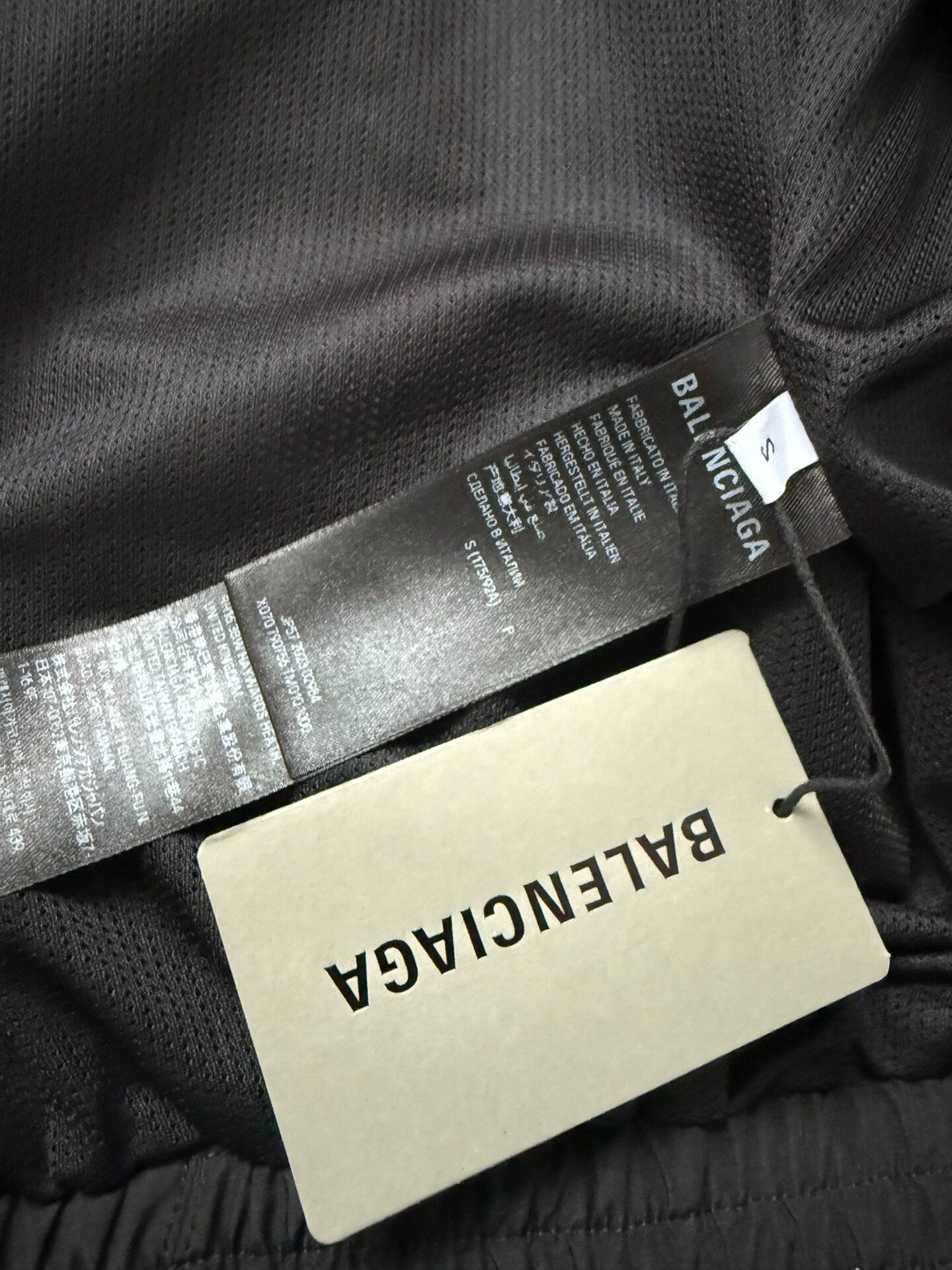 Balenciaga 24ss 3B Logo Jacket — back
