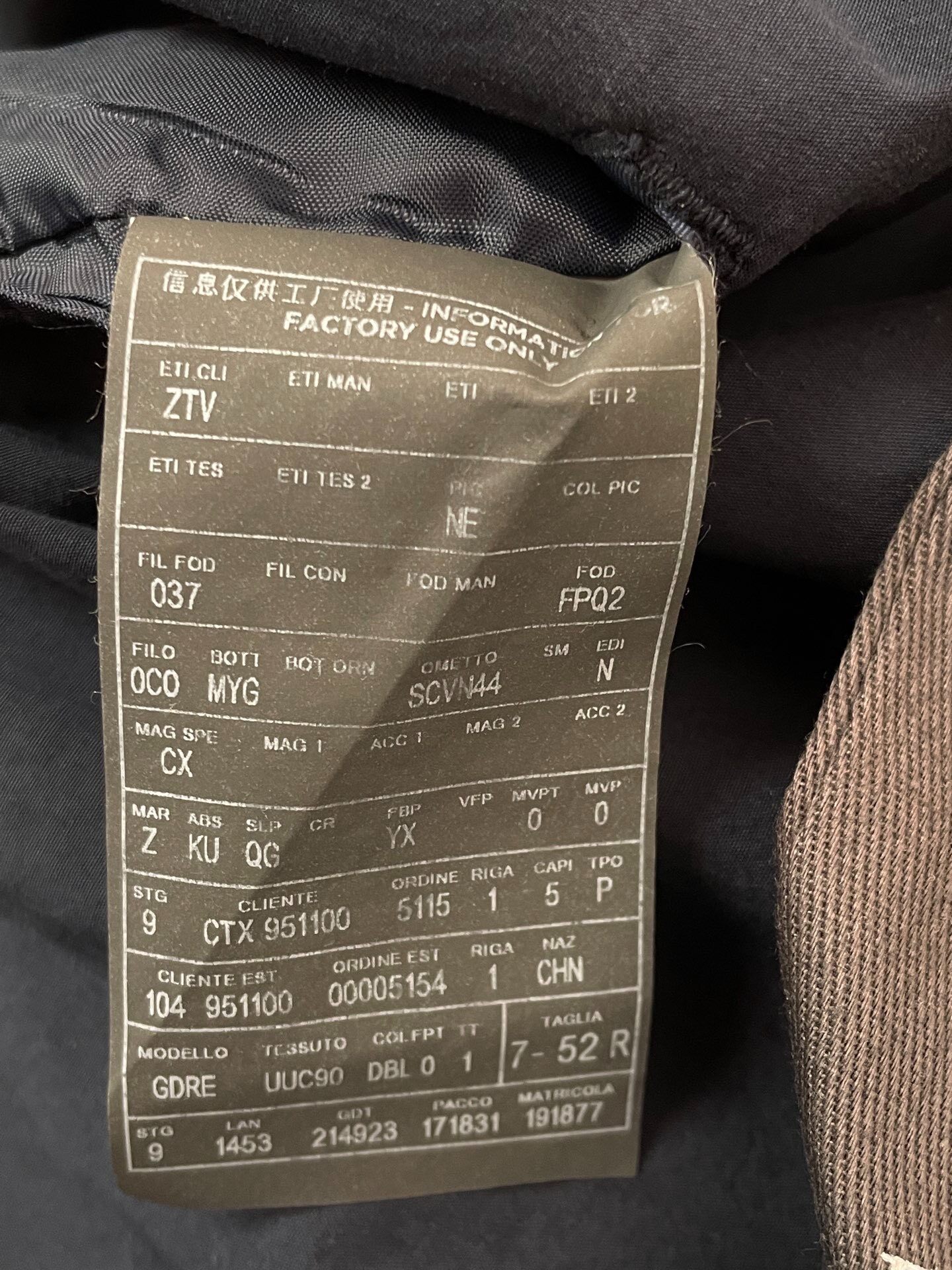 Zegna Lightweight Spring Blazer — back