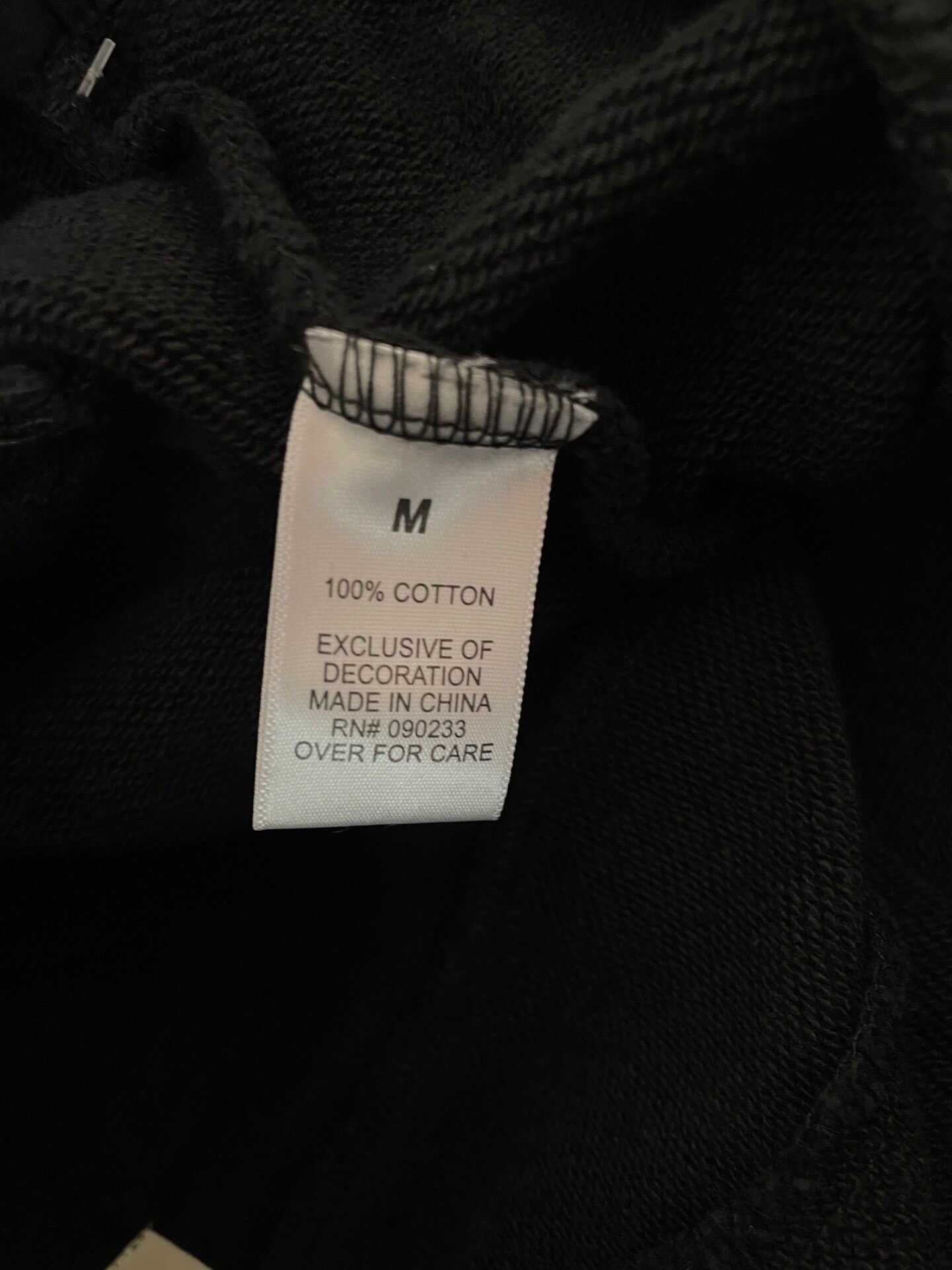 Fog Collection Two New Sweatpants — label