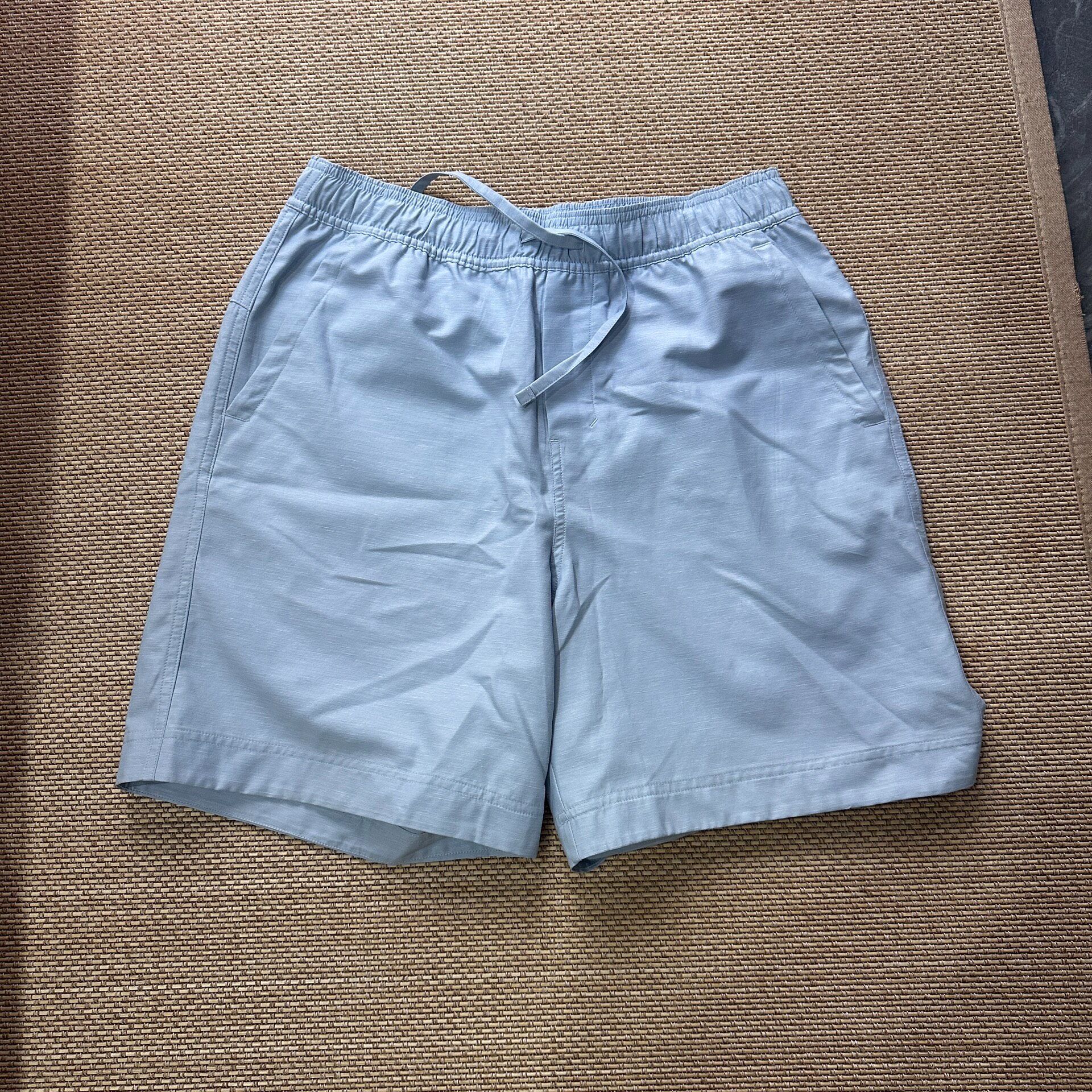Lululemon Light Blue Athletic Yoga Shorts