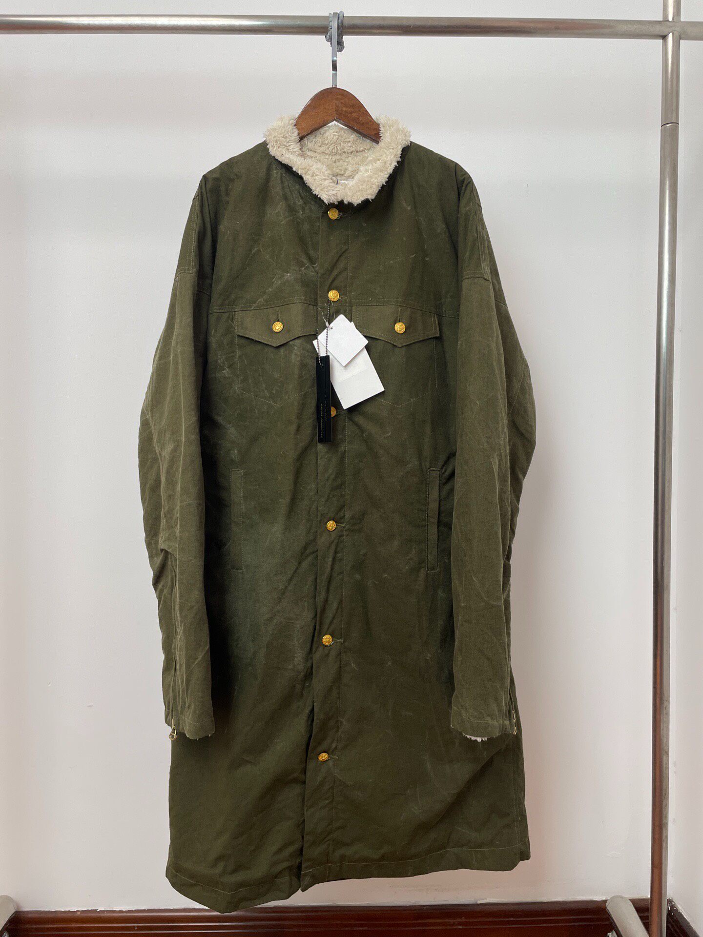 Fear of God x Readymade Lamb Wool Coat
