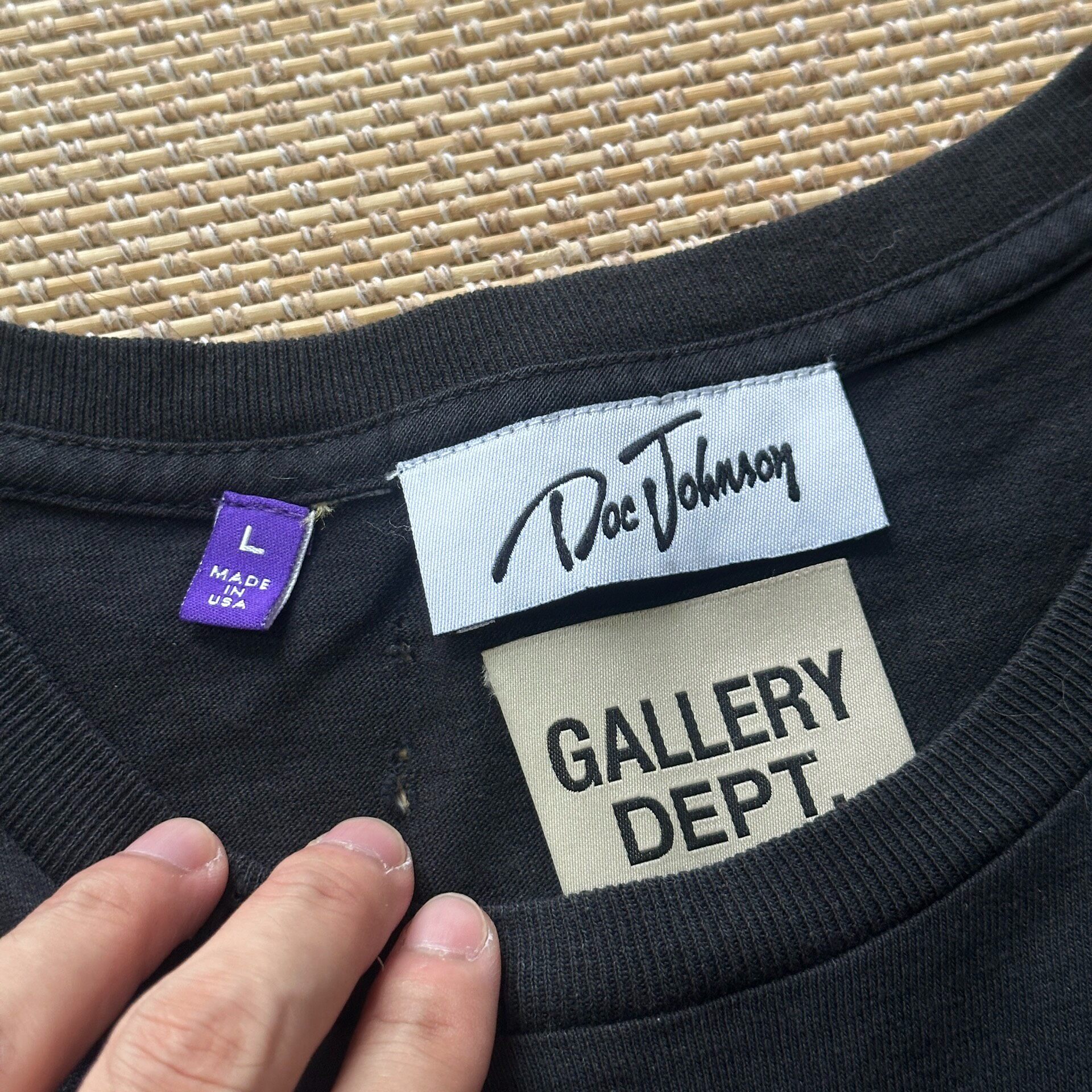 Gallery Dept x Doc Johnson Graphic Tee — back