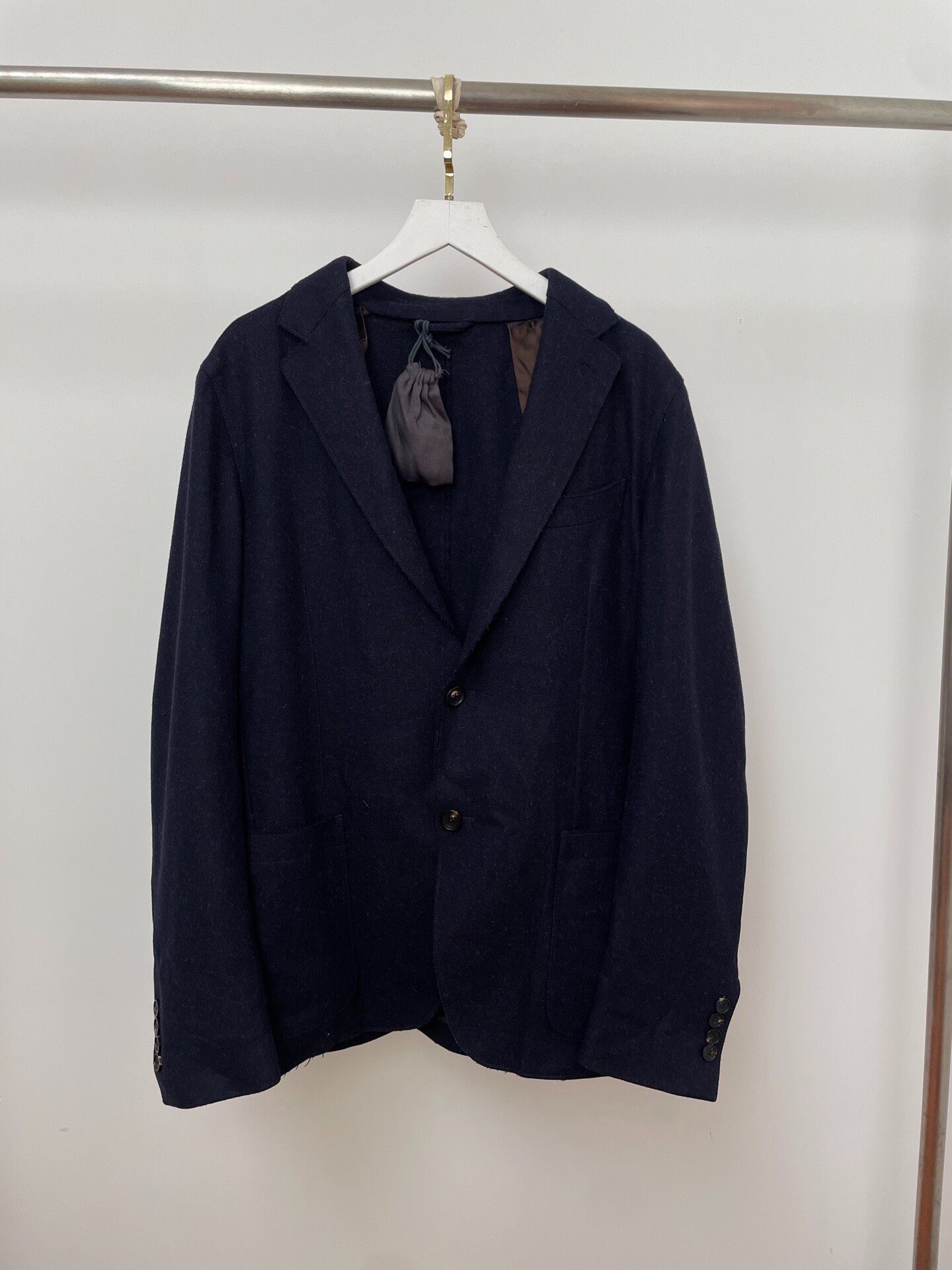 Ermenegildo Zegna Dark Blue Blazer