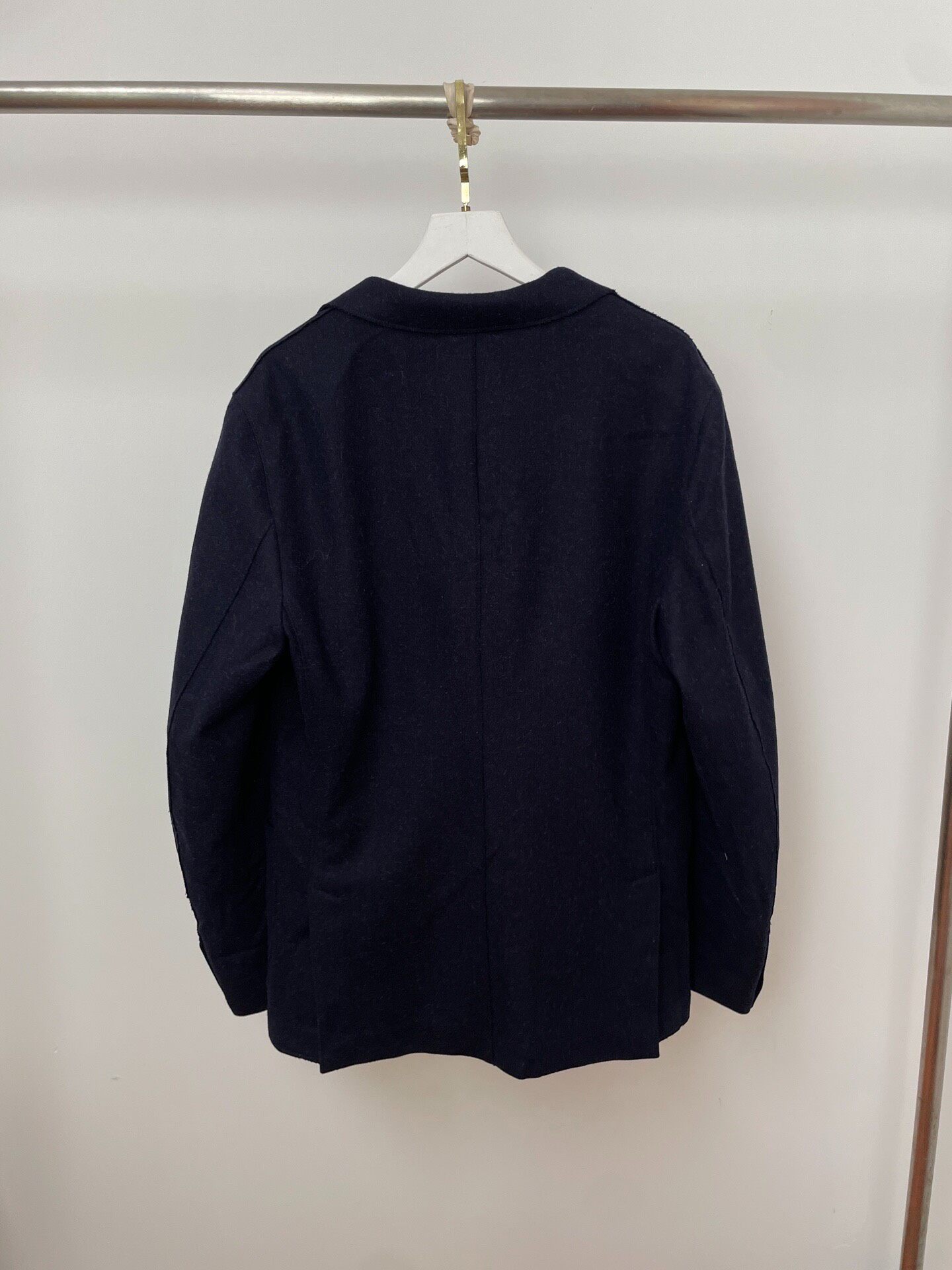 Ermenegildo Zegna Dark Blue Blazer — front