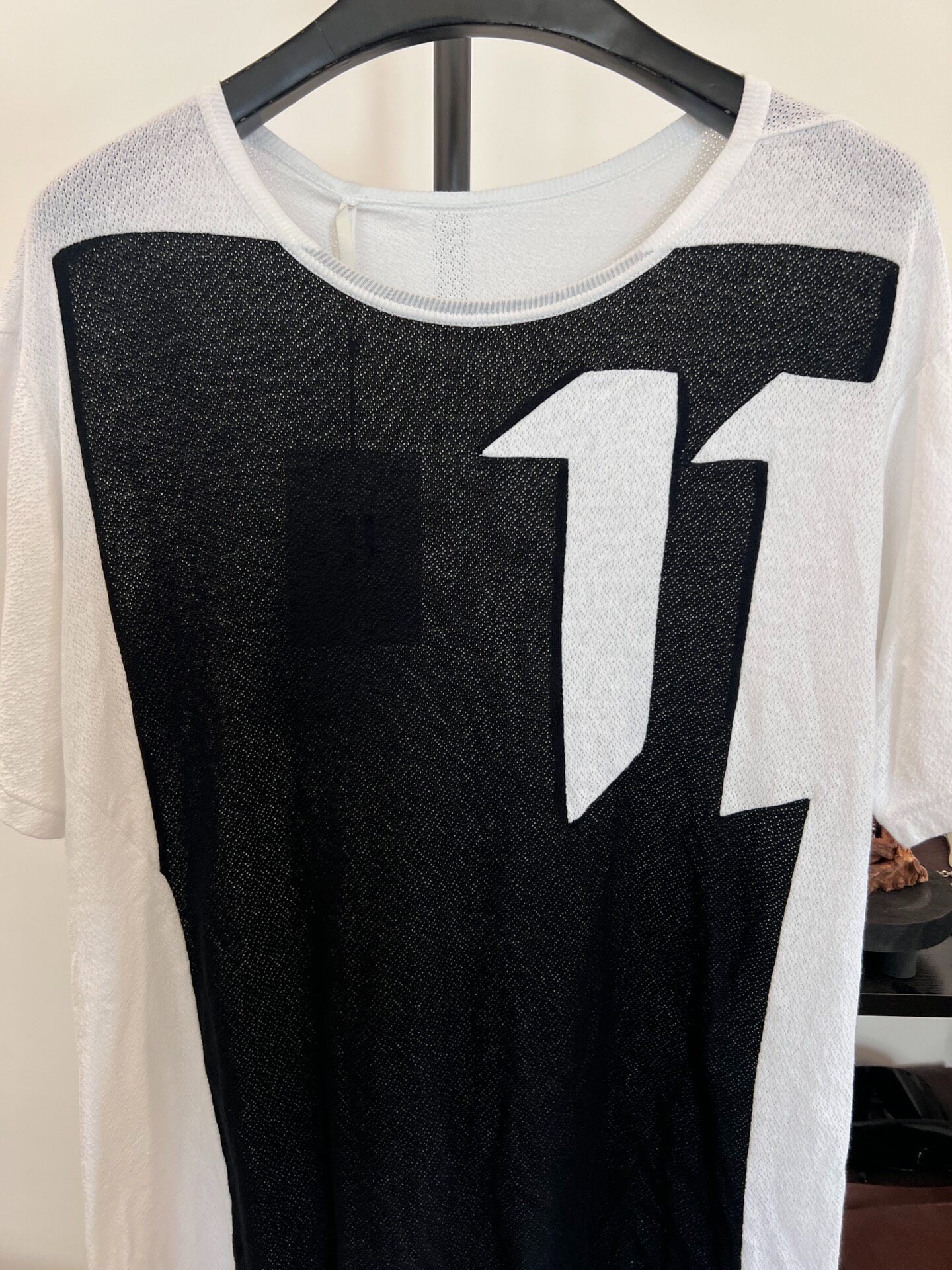 Boris Bidjan Saberi TS1 Mesh T-Shirt — detail