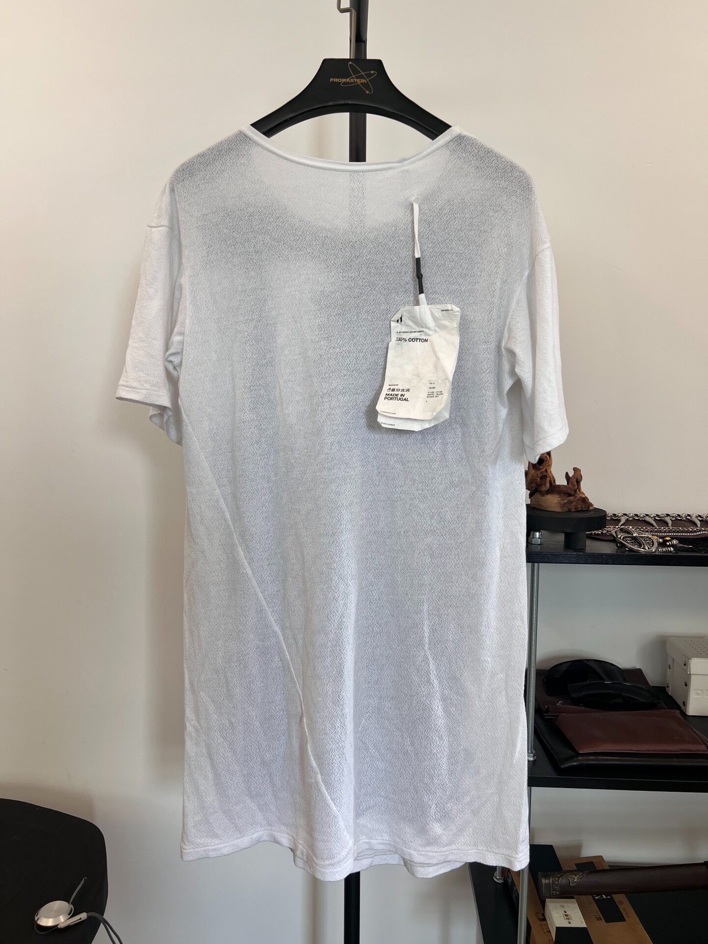 Boris Bidjan Saberi TS1 Mesh T-Shirt — front