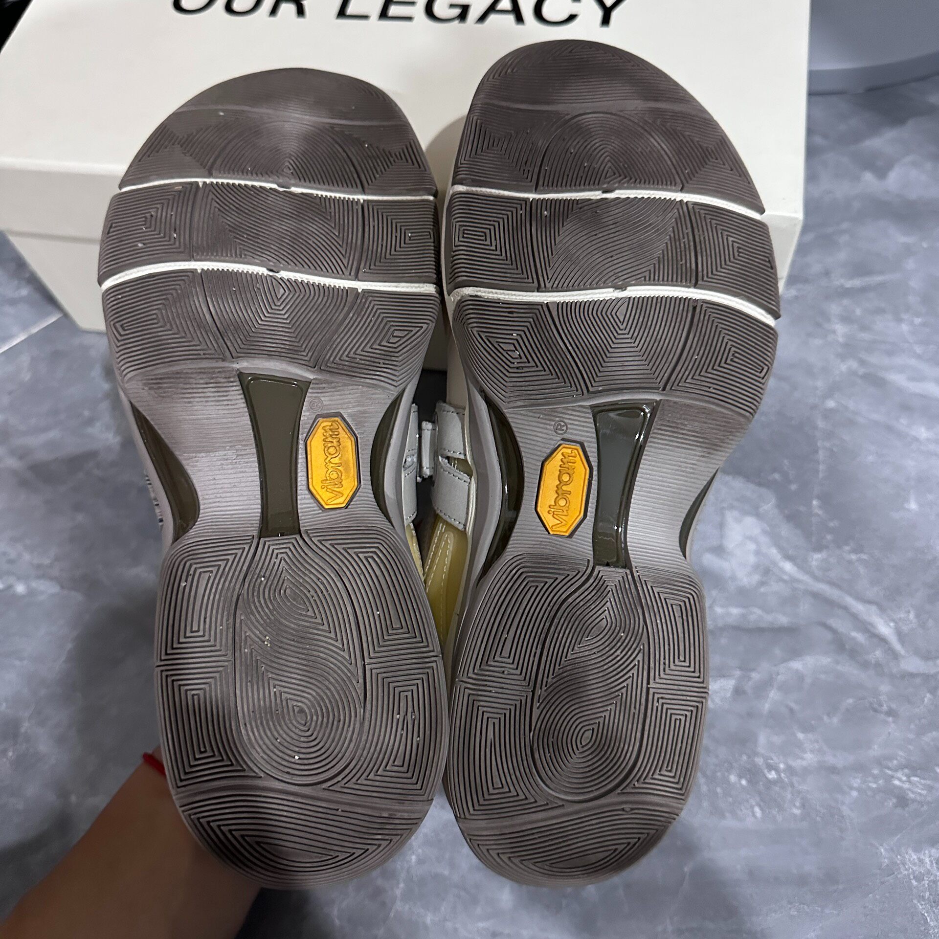 Our Legacy Vintage Mary Jane Sneakers — label