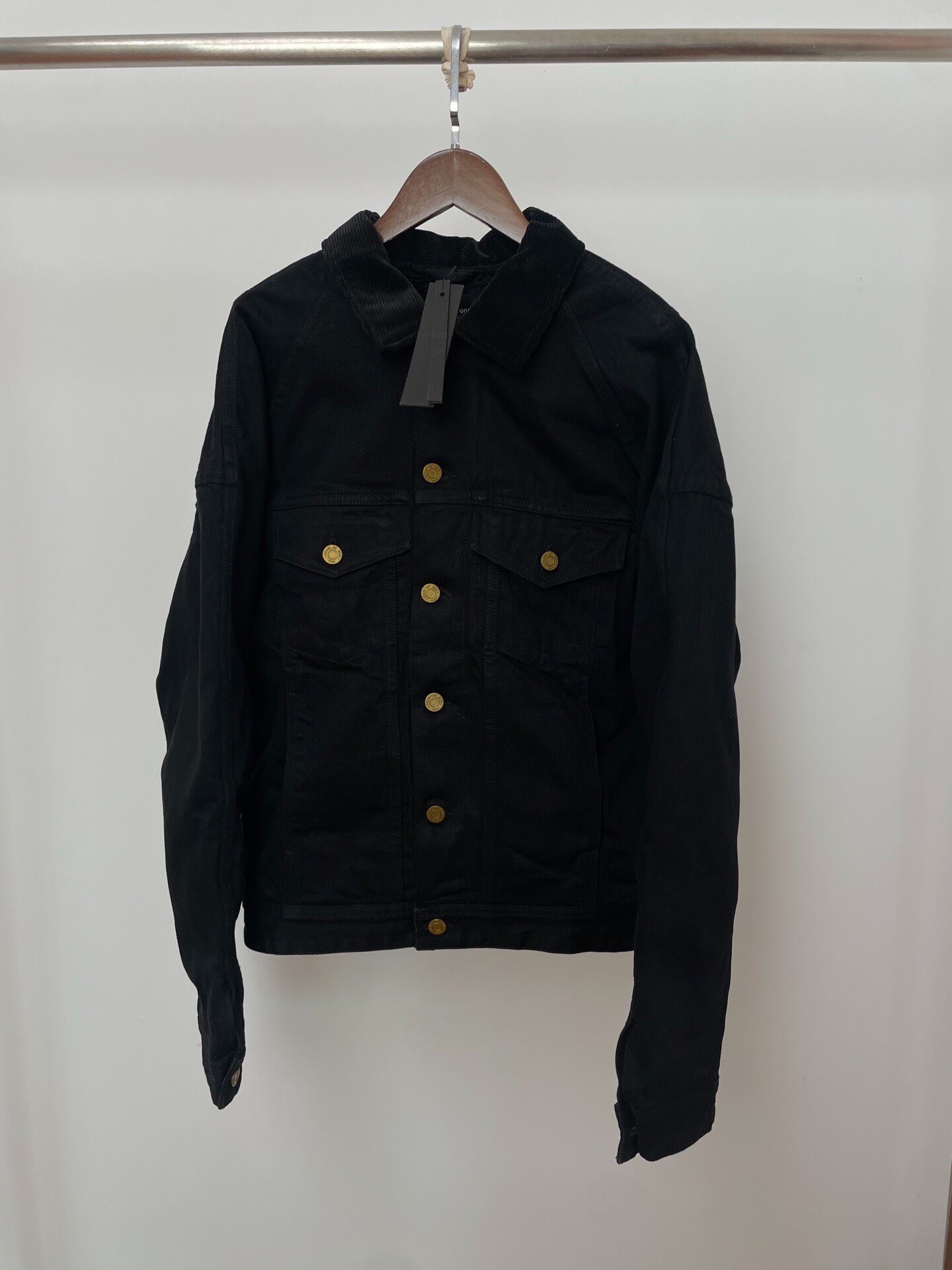 Fear of God 5th Black Denim Jacket