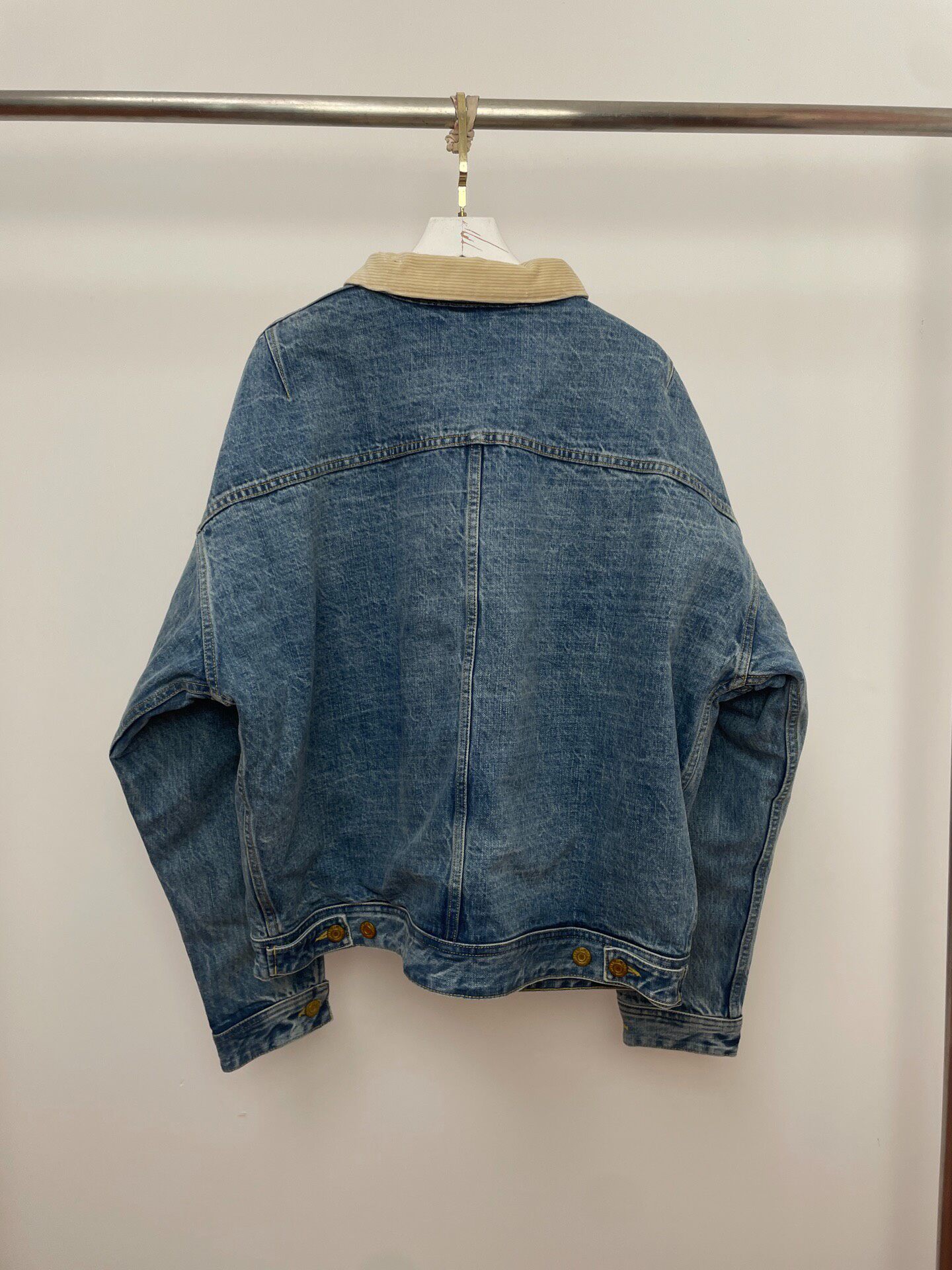 Fear of God Shearling Denim Jacket — front