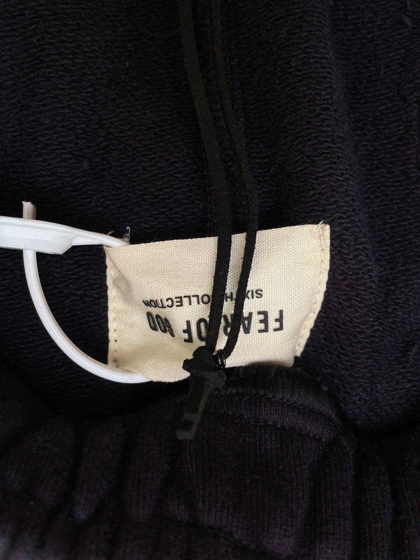 Fear of God New Black Sweatpants — back