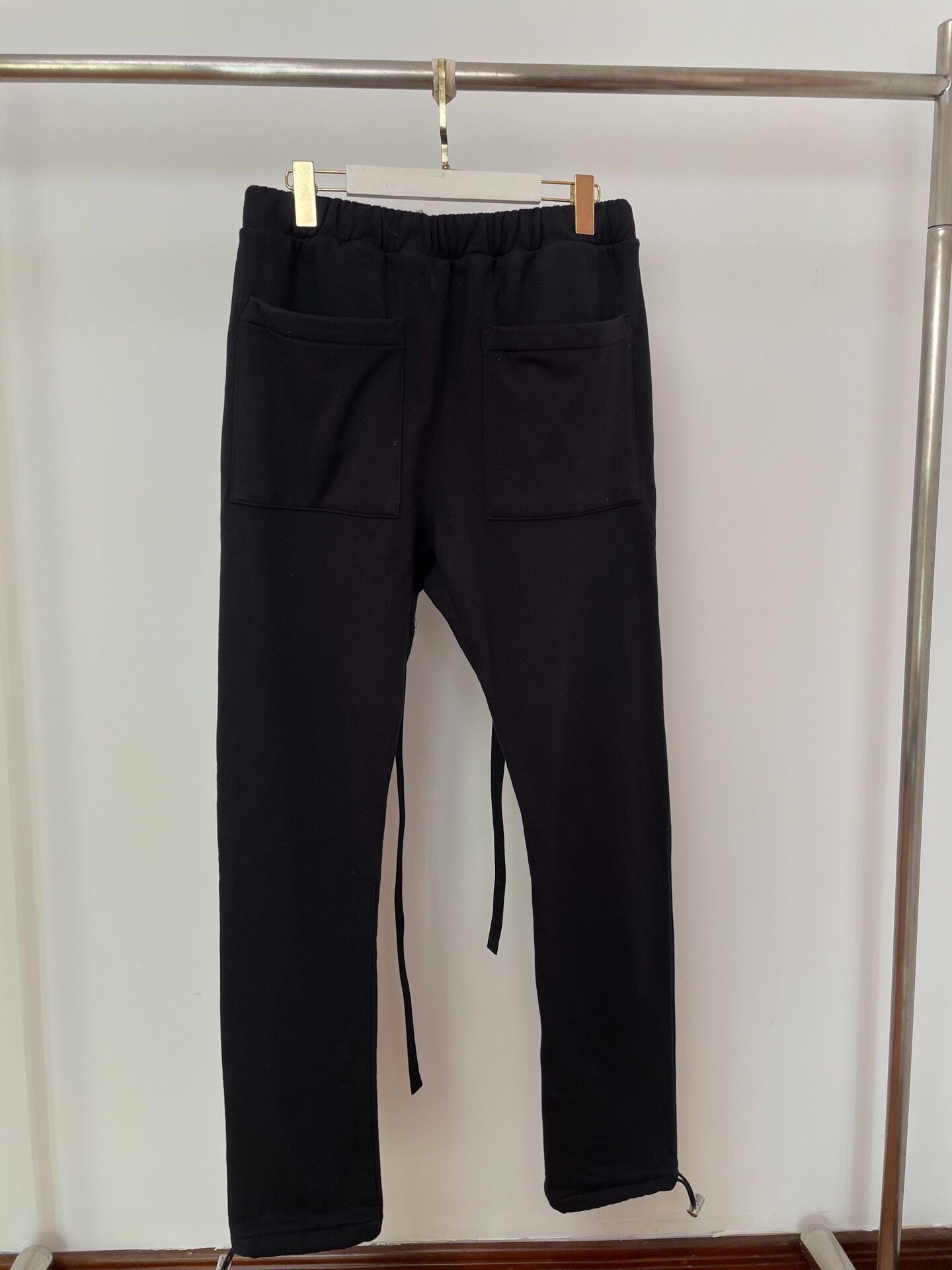 Fear of God New Black Sweatpants — front