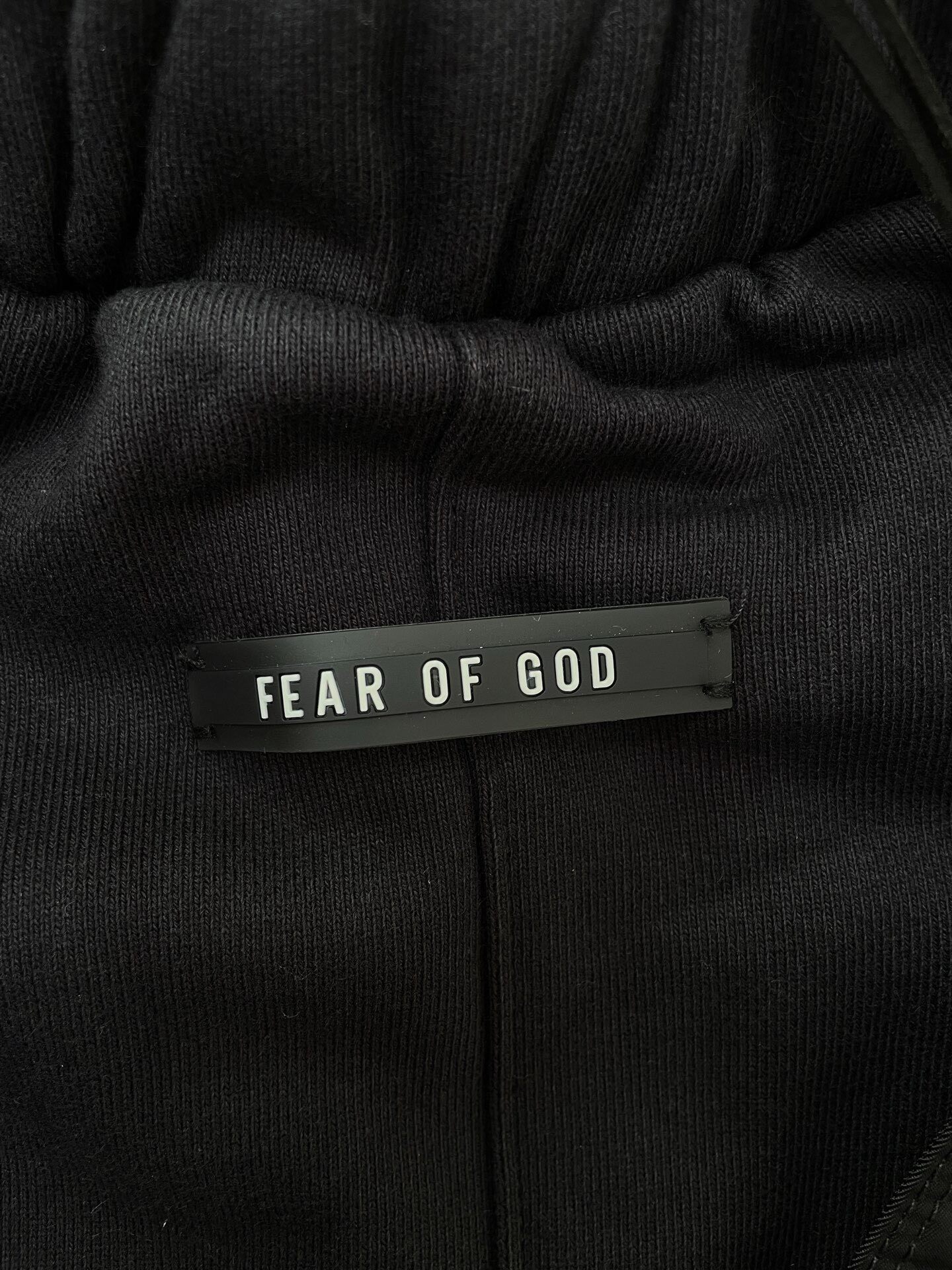 Fear of God New Black Sweatpants — detail