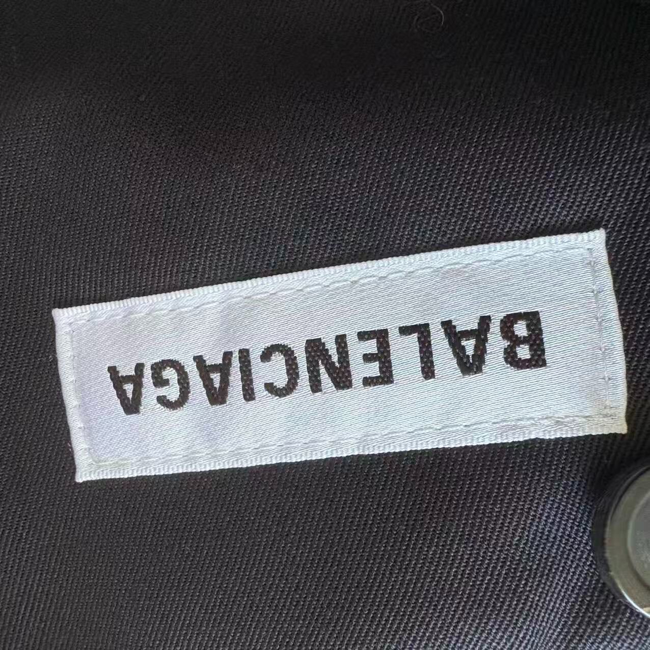 Balenciaga Padded Back To Front Blazer Jacket — detail