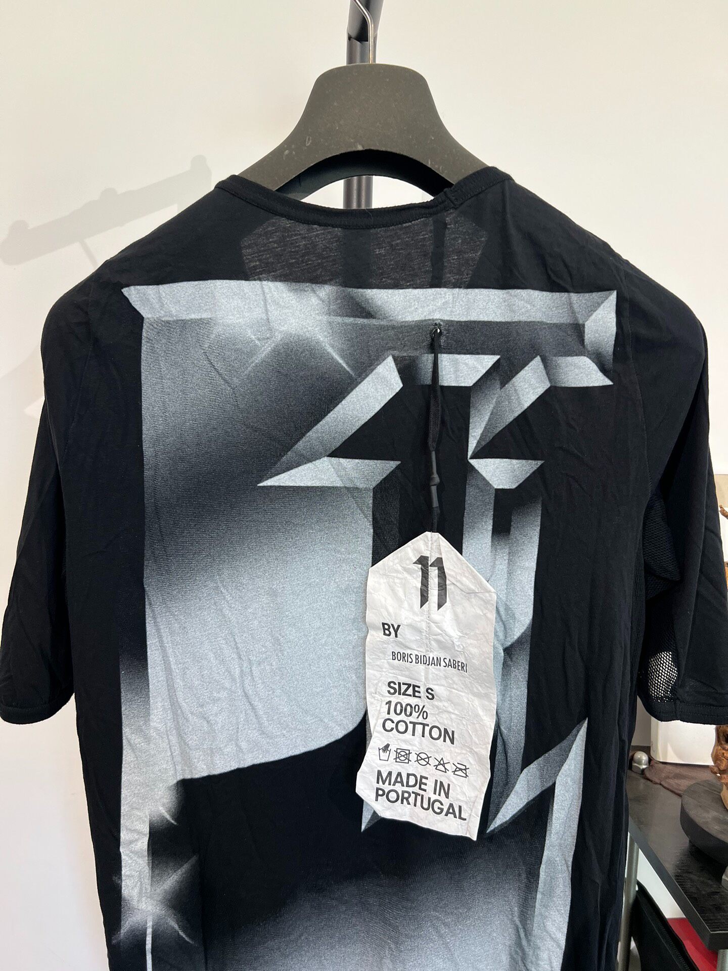 Boris Bidjan Saberi Graphic T-Shirt — detail