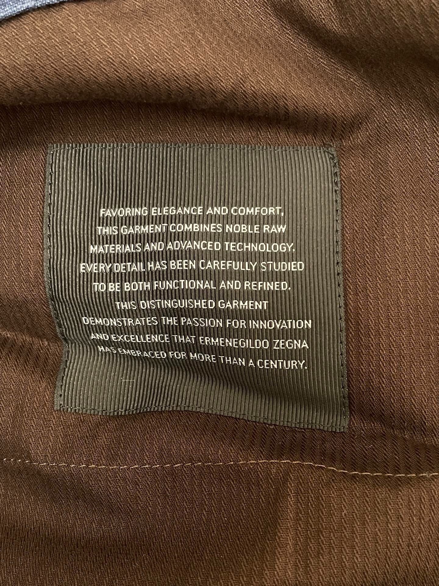 Ermenegildo Zegna New Casual Trousers — back