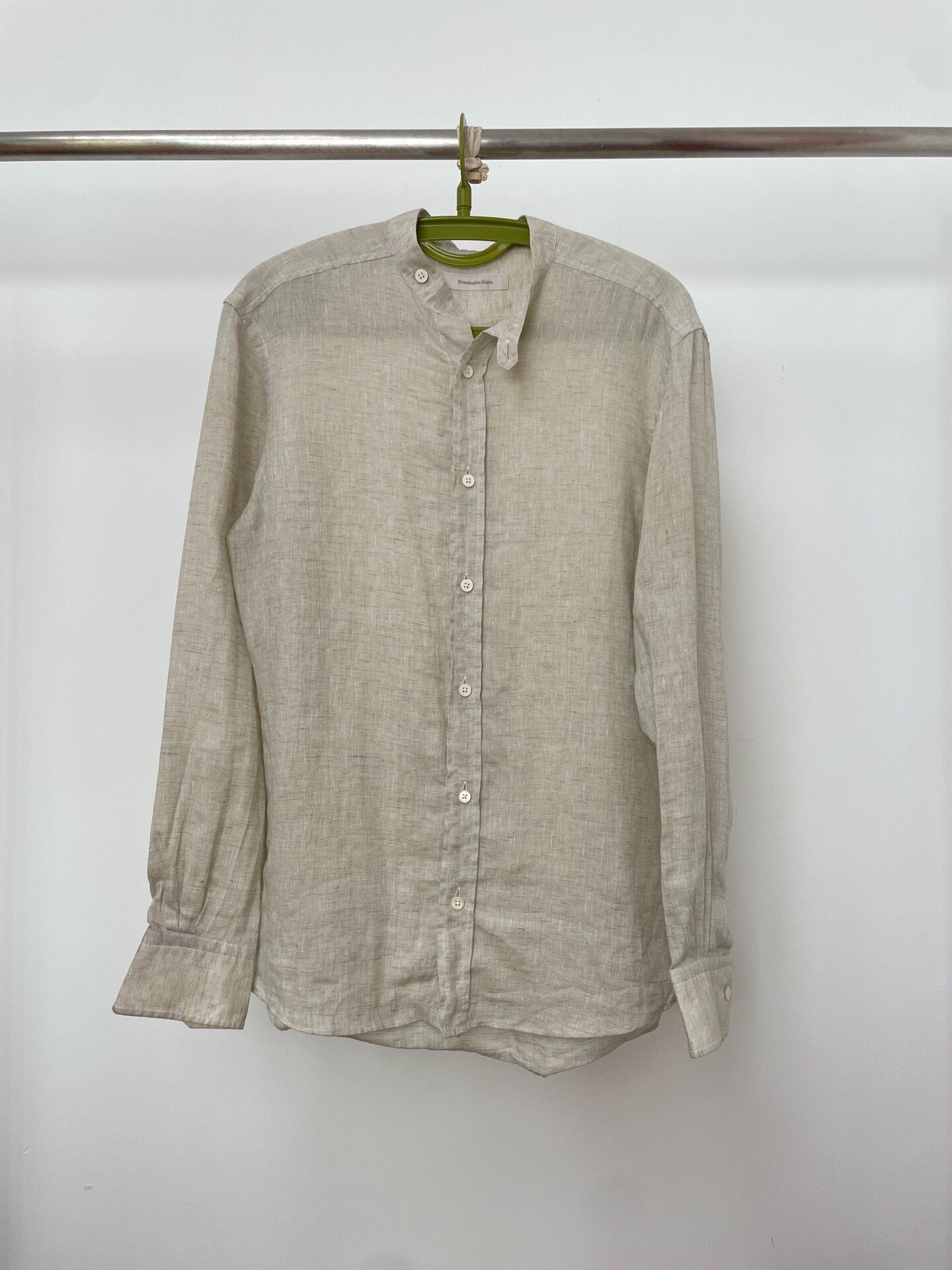 Zegna Linen Long Sleeve Shirt