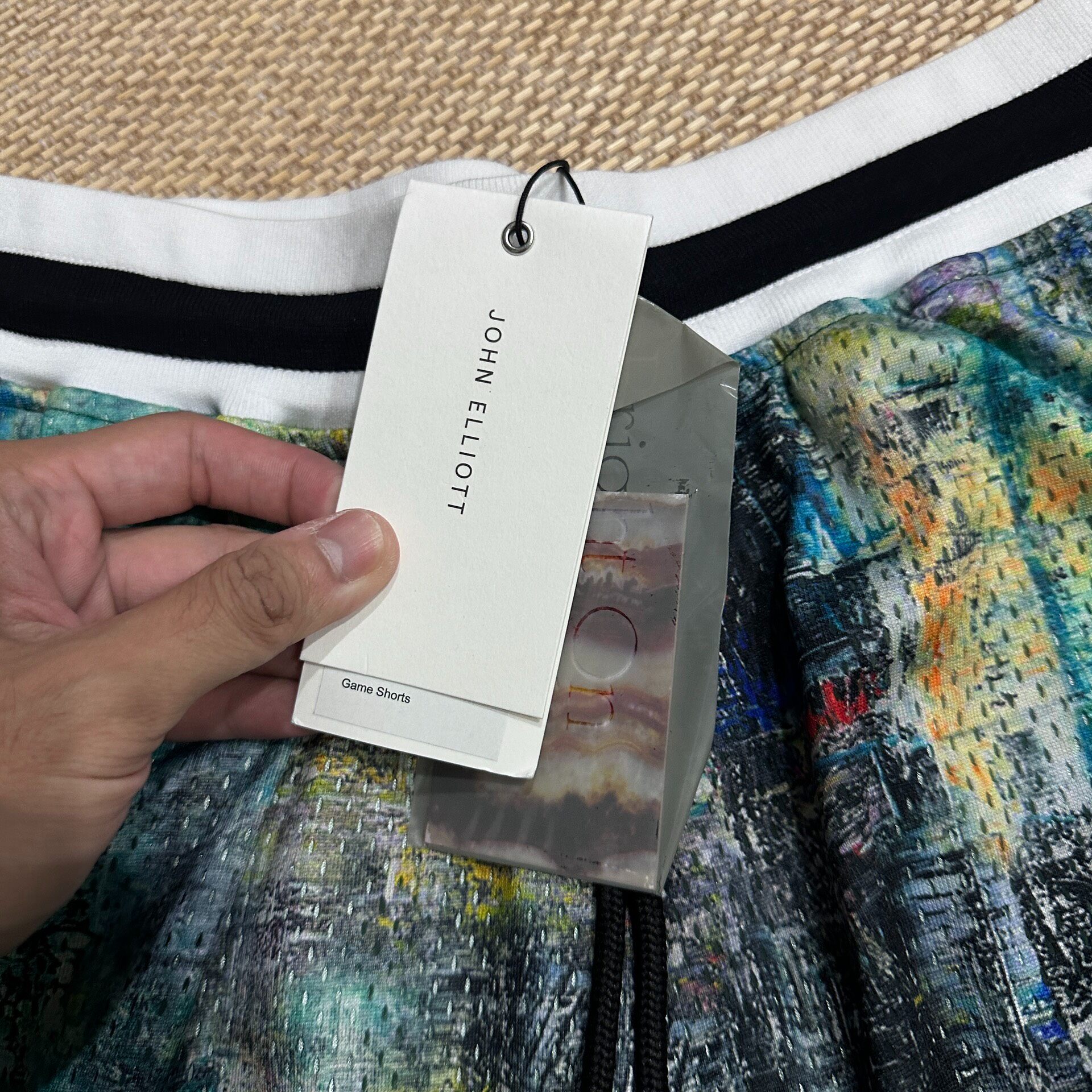 John Elliott Game Athletic Shorts — detail