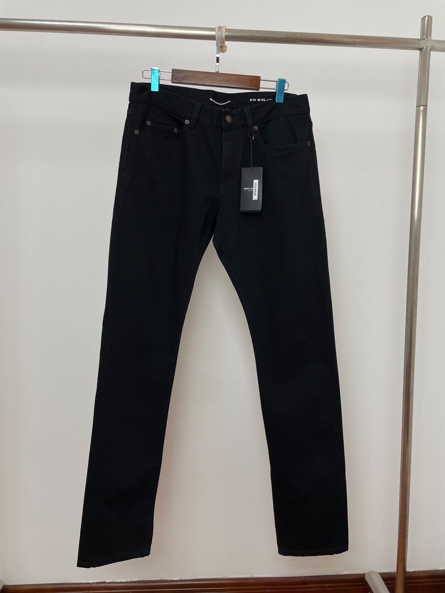 Saint Laurent Black Straight Jeans