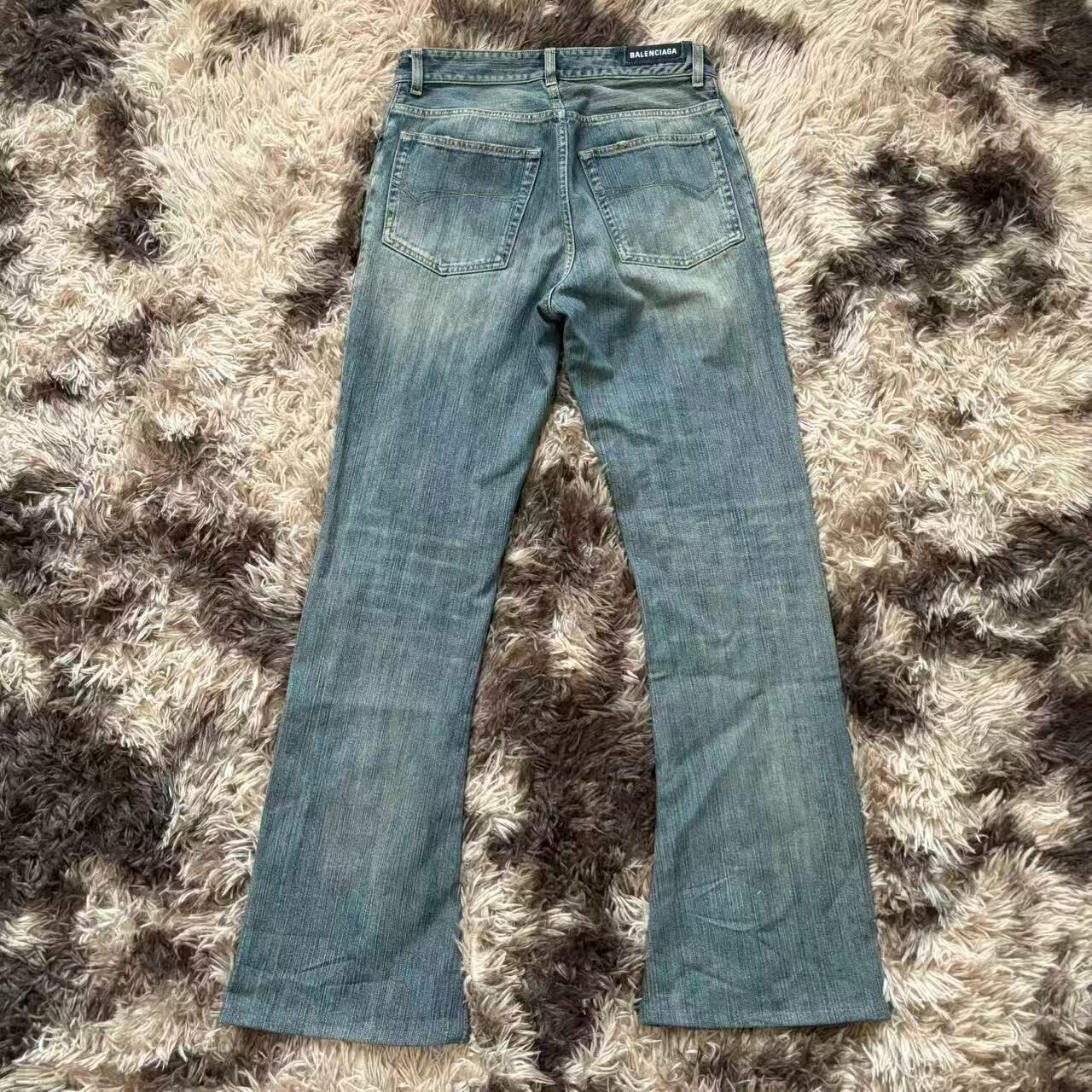Balenciaga 23AW Bootcut Jeans — front