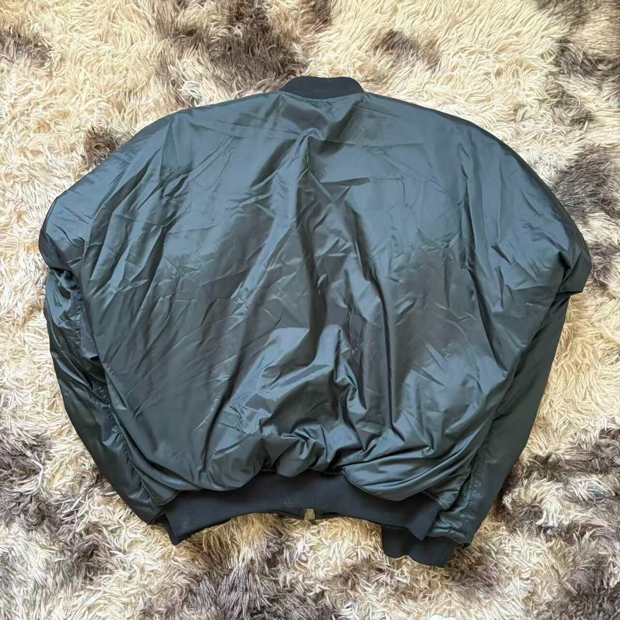 Balenciaga Runway Oversized Bomber Jacket — front