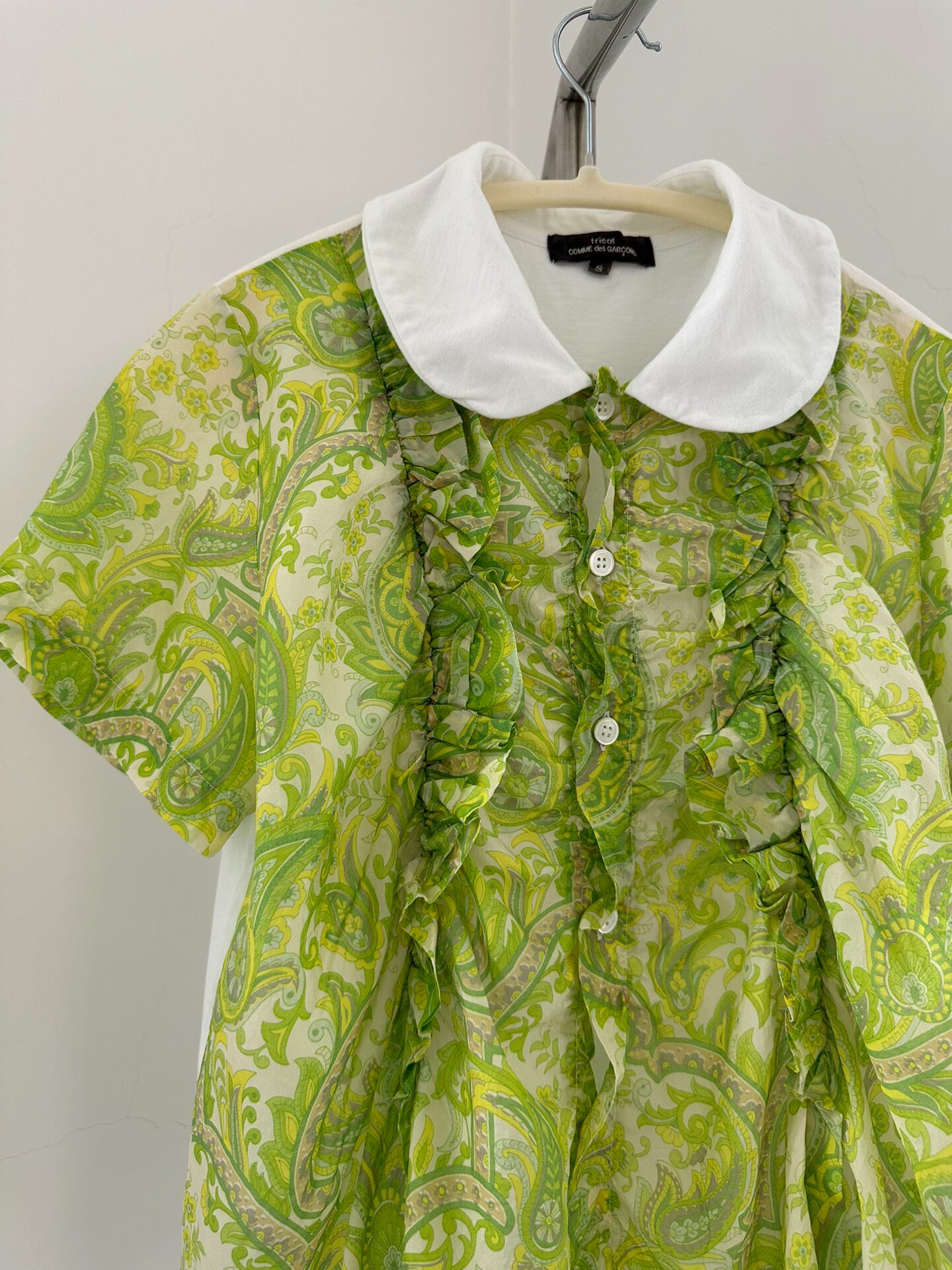 Comme des Garçons Tricot Short-Sleeve Shirt — front