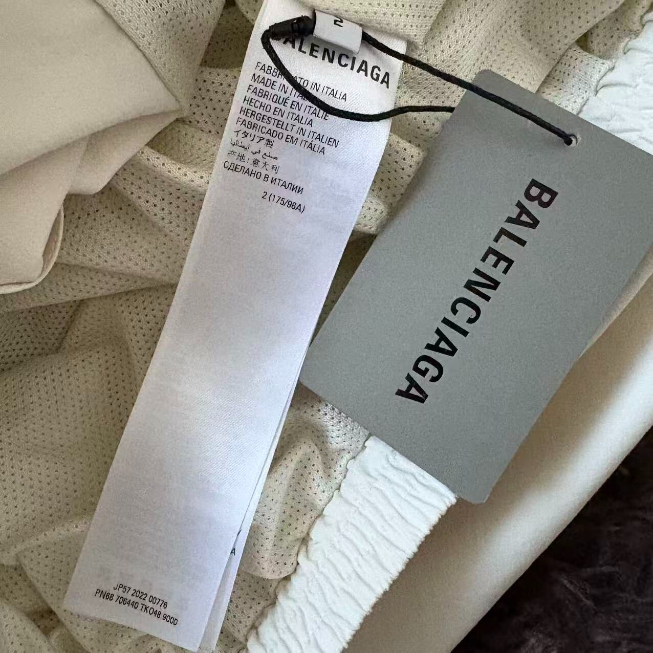 Balenciaga Sporty B Padded Coach Jacket — back