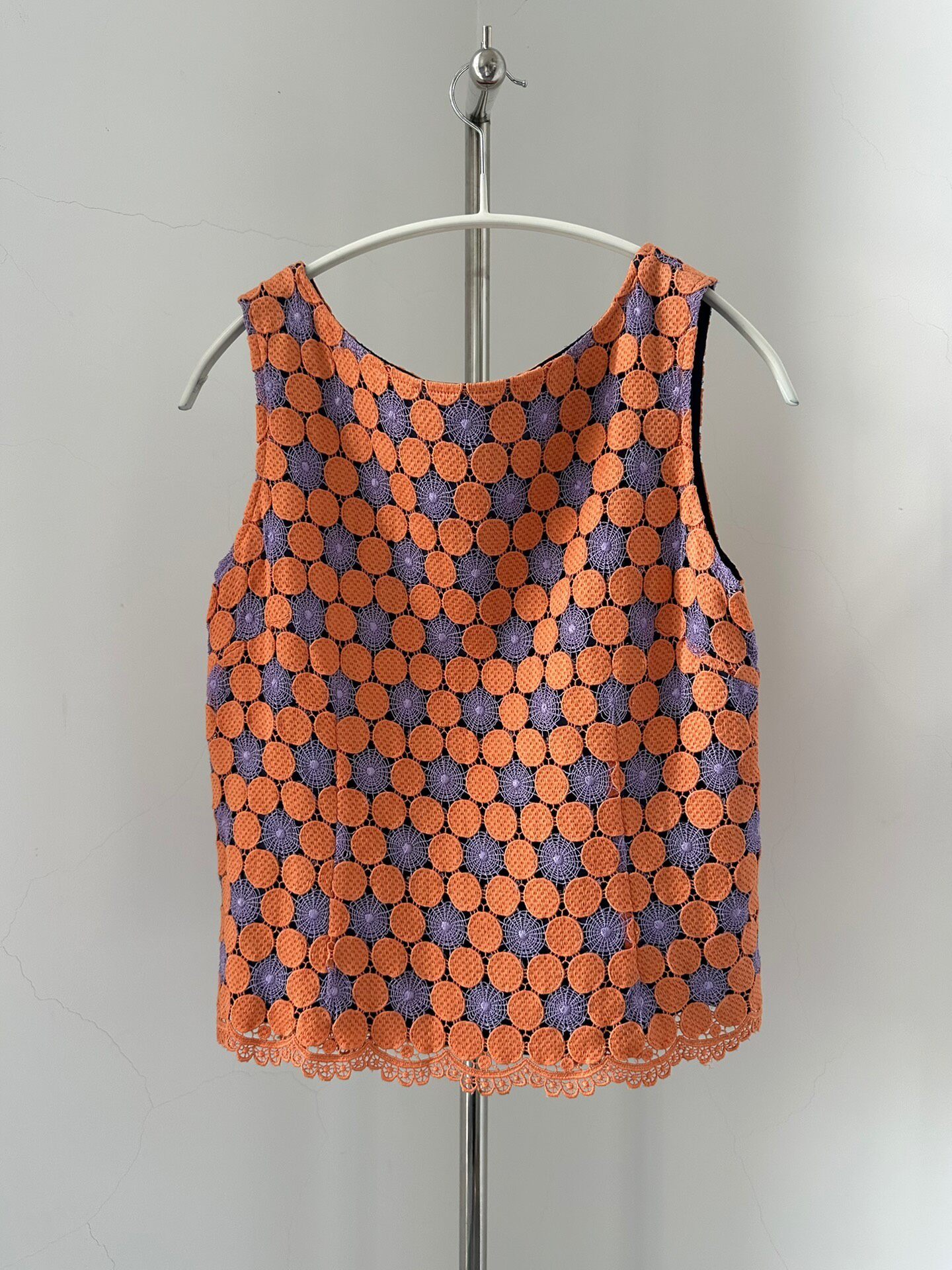 Comme des Garcons Sleeveless Crochet Top