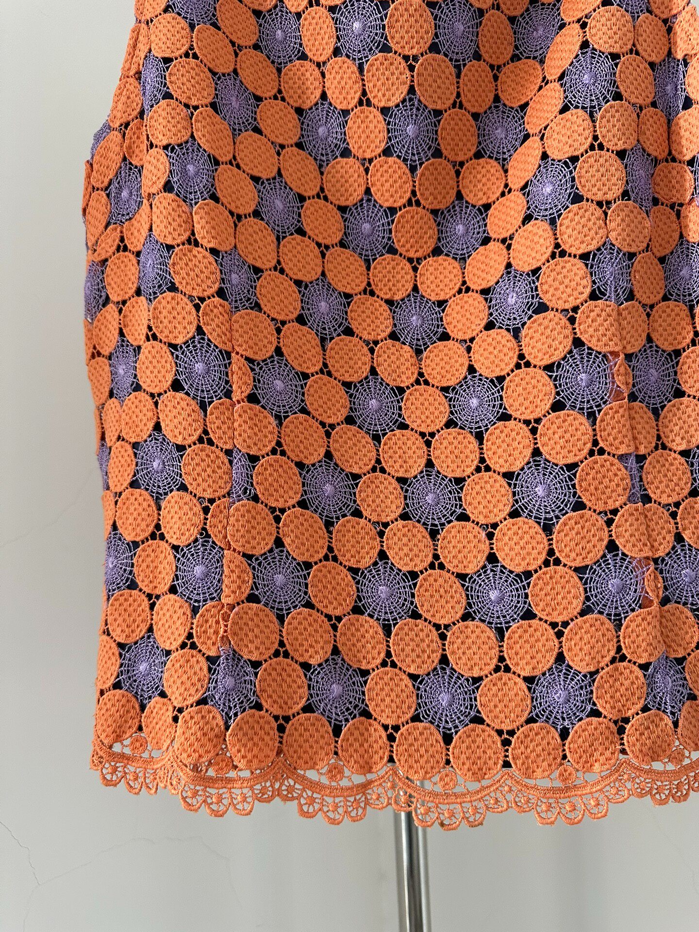 Comme des Garcons Sleeveless Crochet Top — back