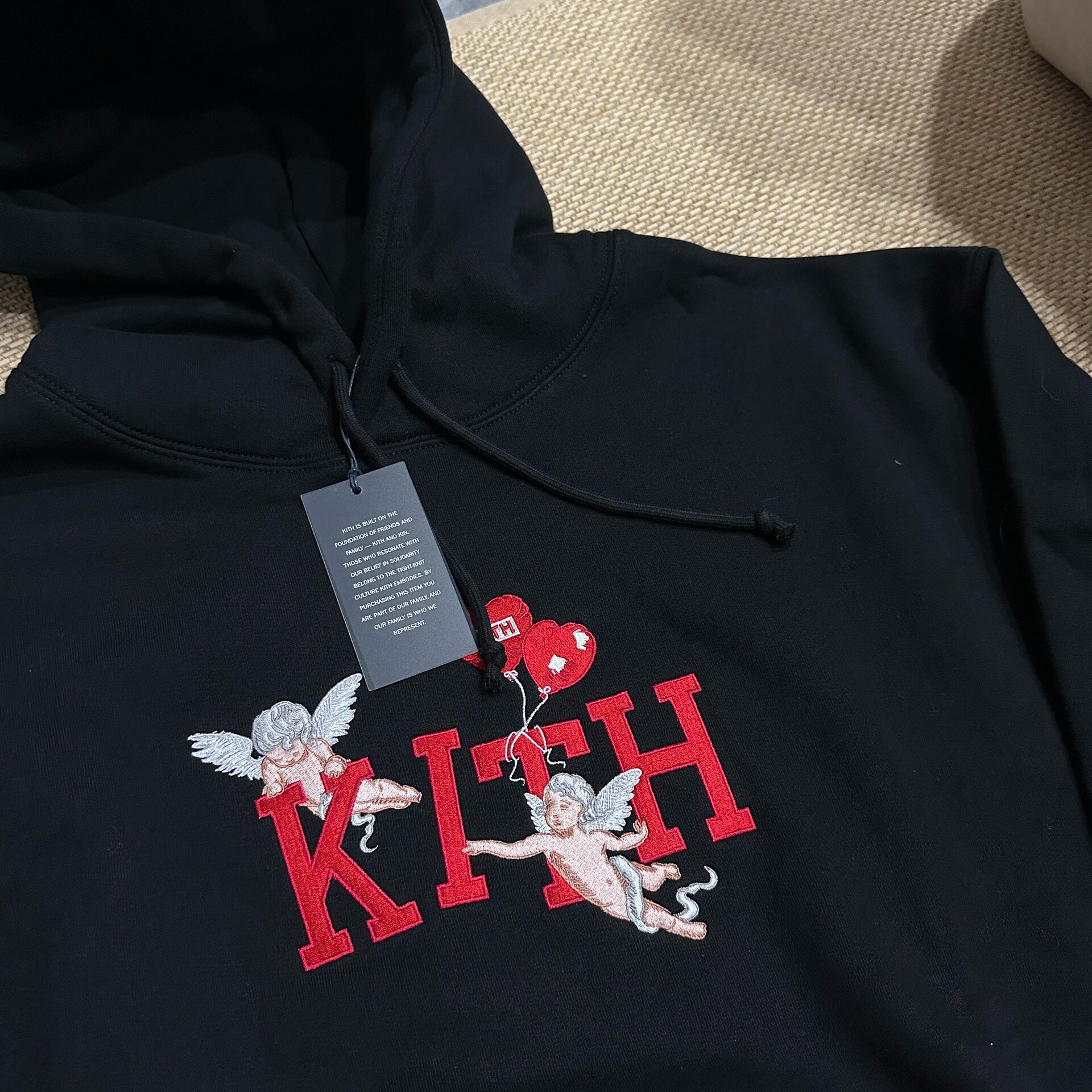 Kith SS24 Cupid Hoodie — detail
