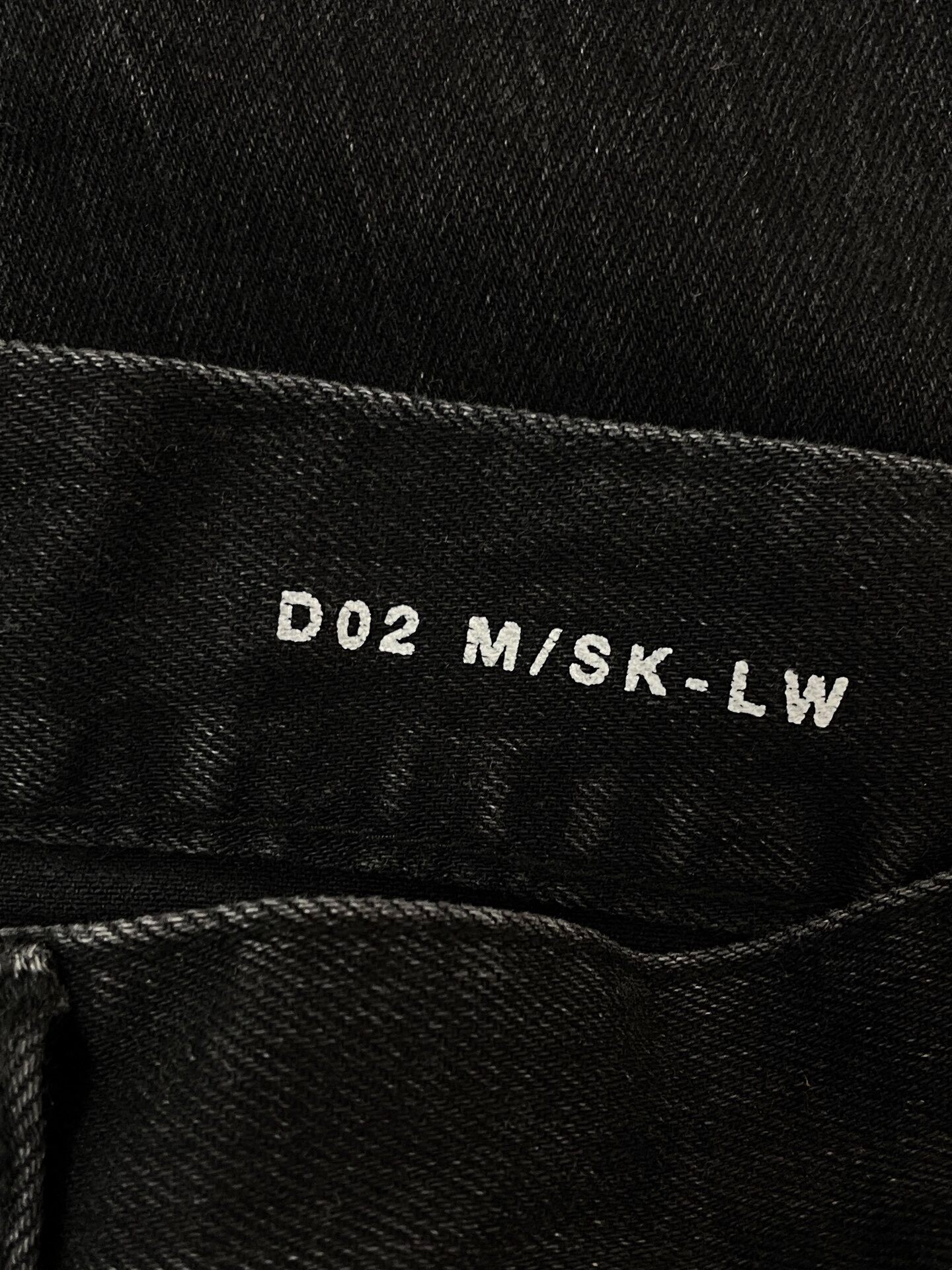 Saint Laurent Straight Denim Jeans New With Tags — back