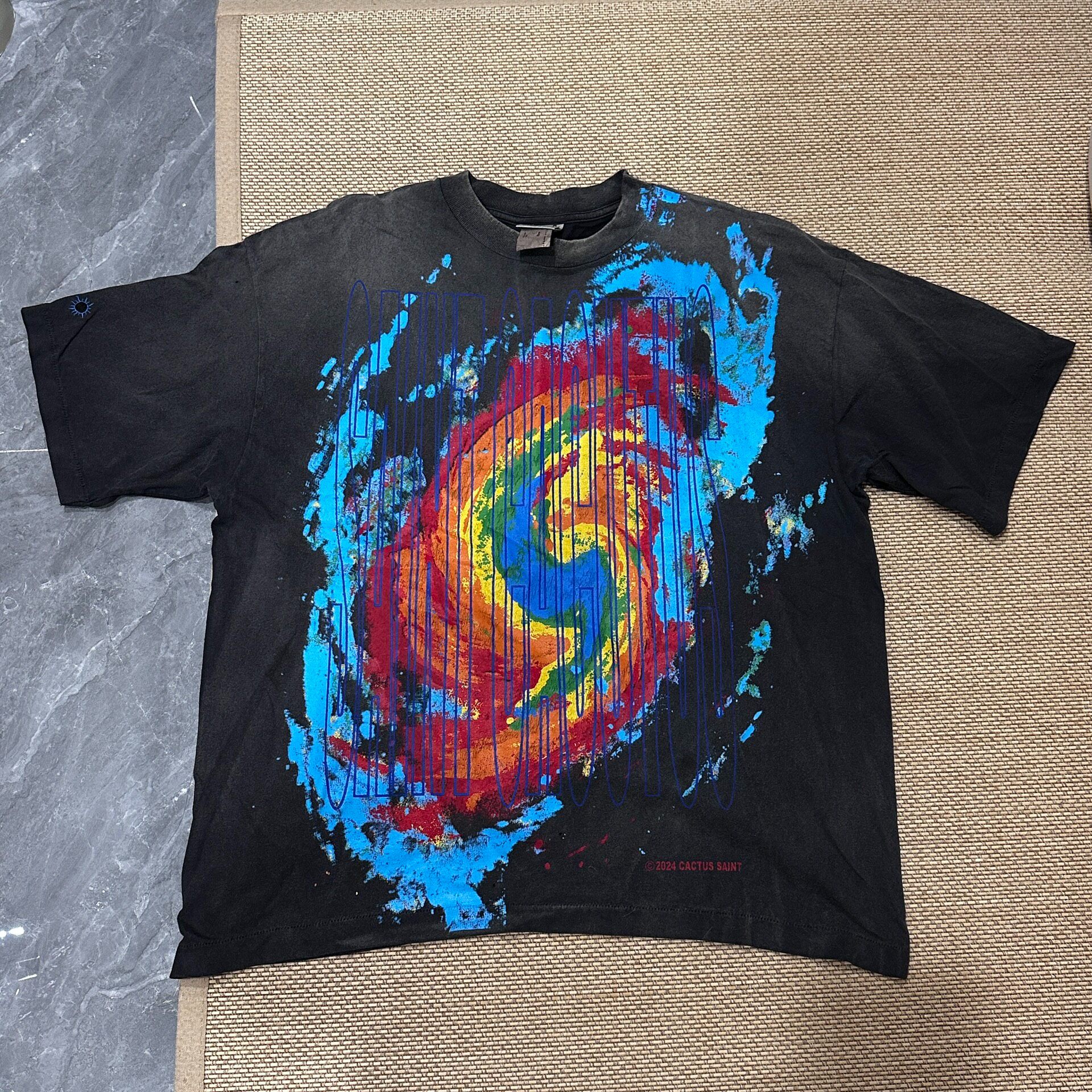 Saint Michael x CPFM FW24 Spiral Tee