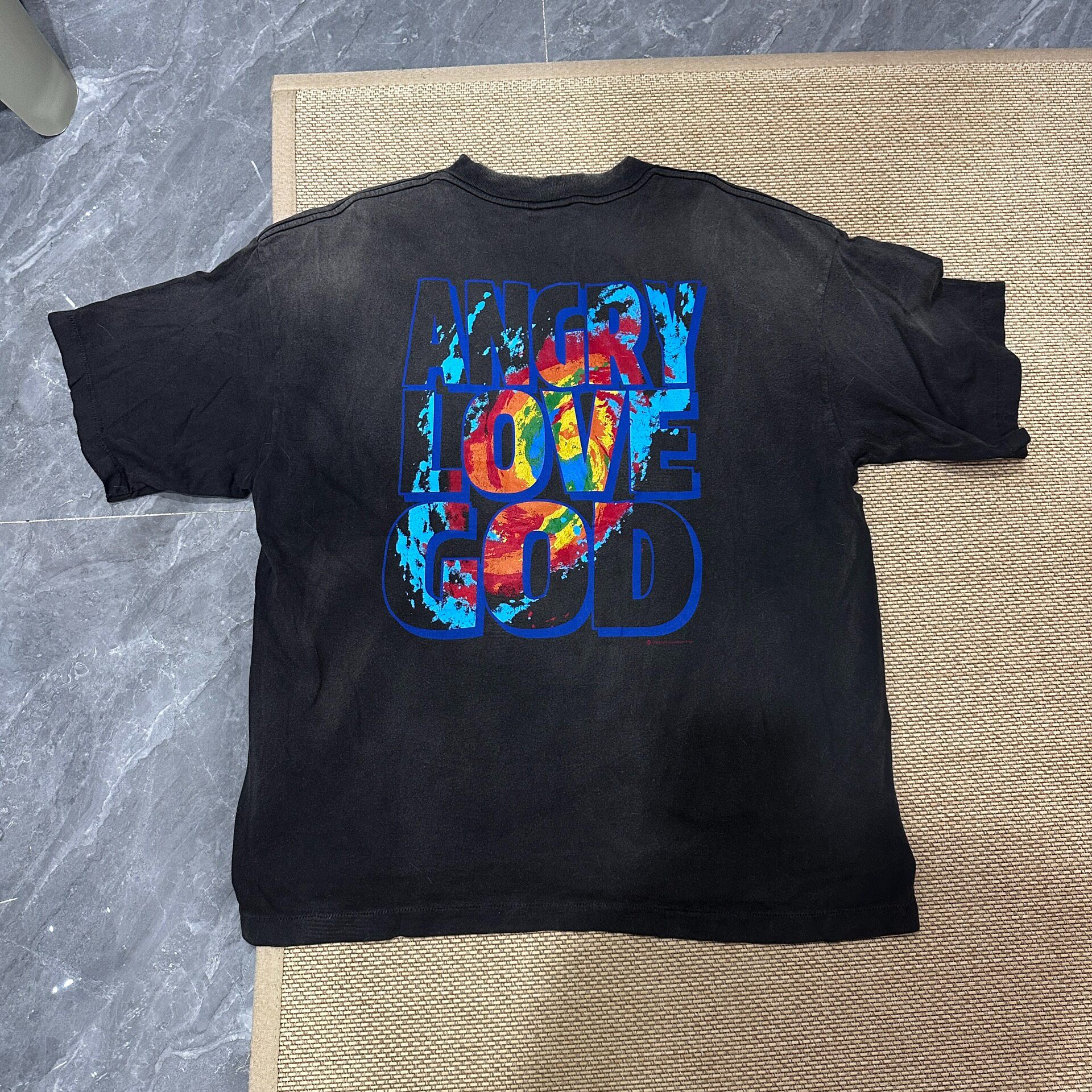 Saint Michael x CPFM FW24 Spiral Tee — front