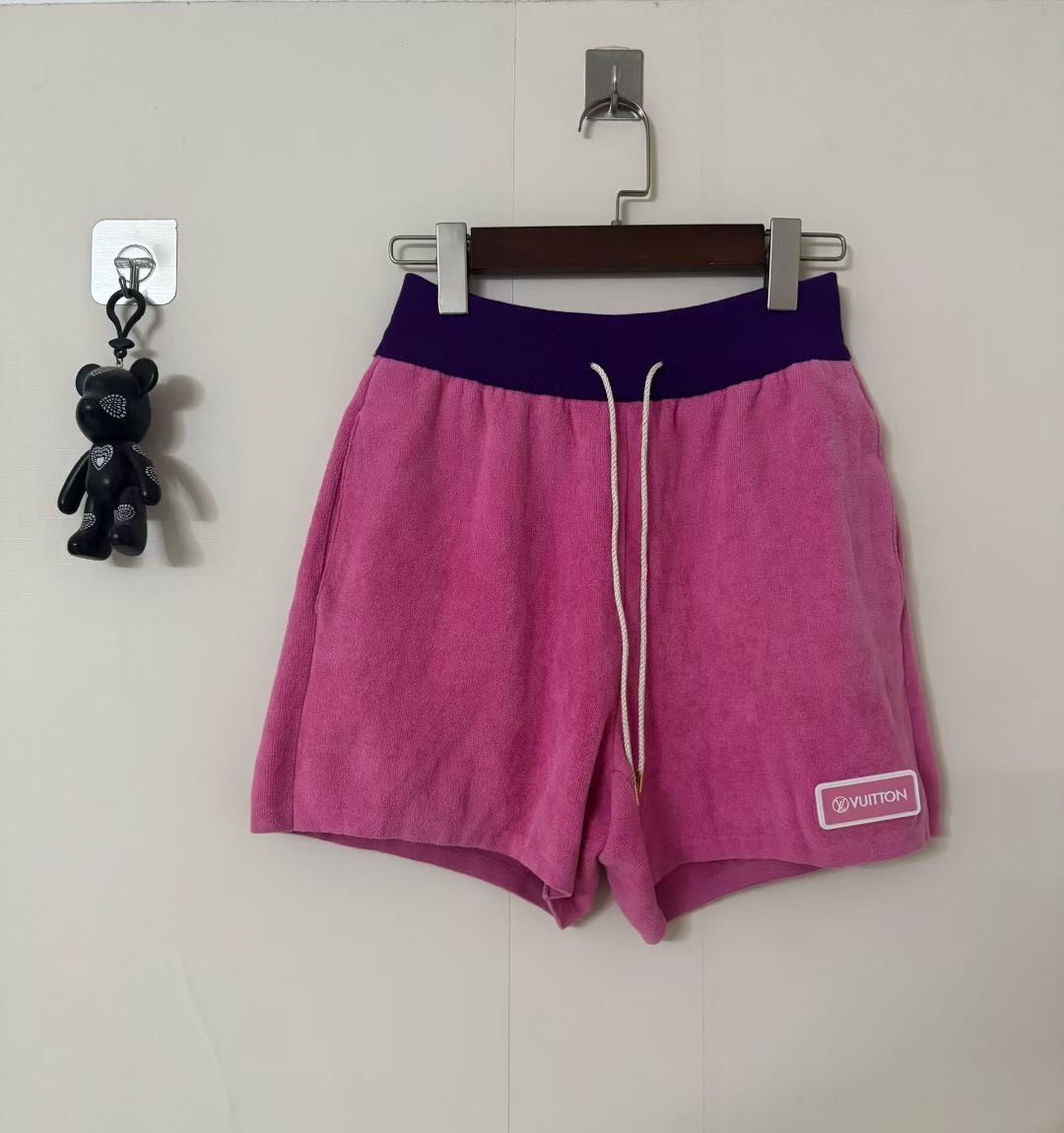 Louis Vuitton Pink Knitted Shorts