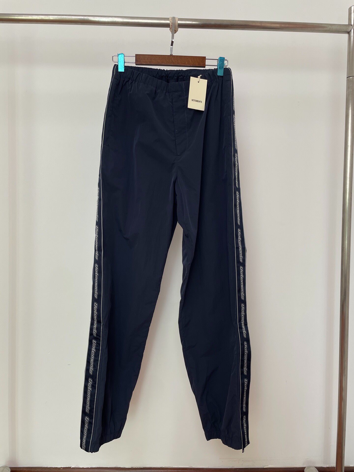 Vetements Navy Casual Track Pants