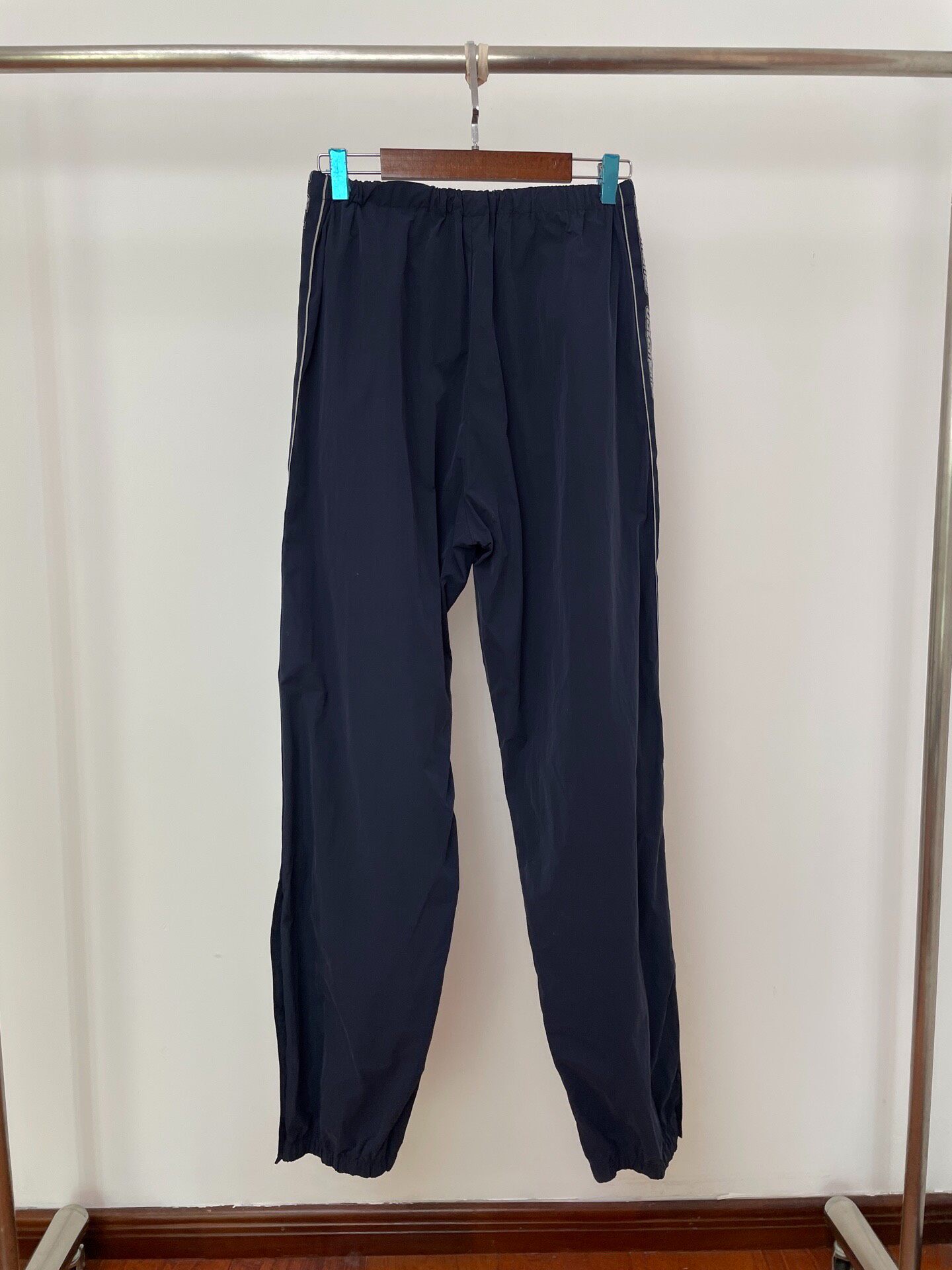 Vetements Navy Casual Track Pants — front