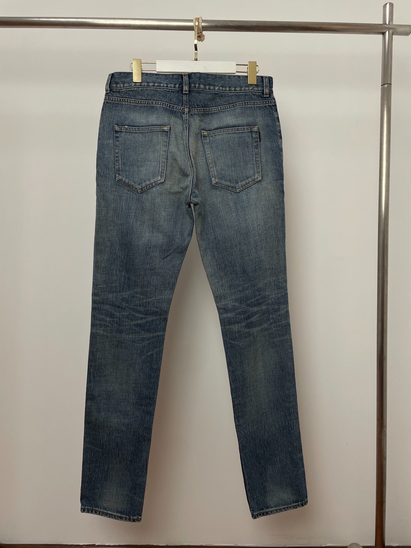 Saint Laurent D02 Straight Jeans — front