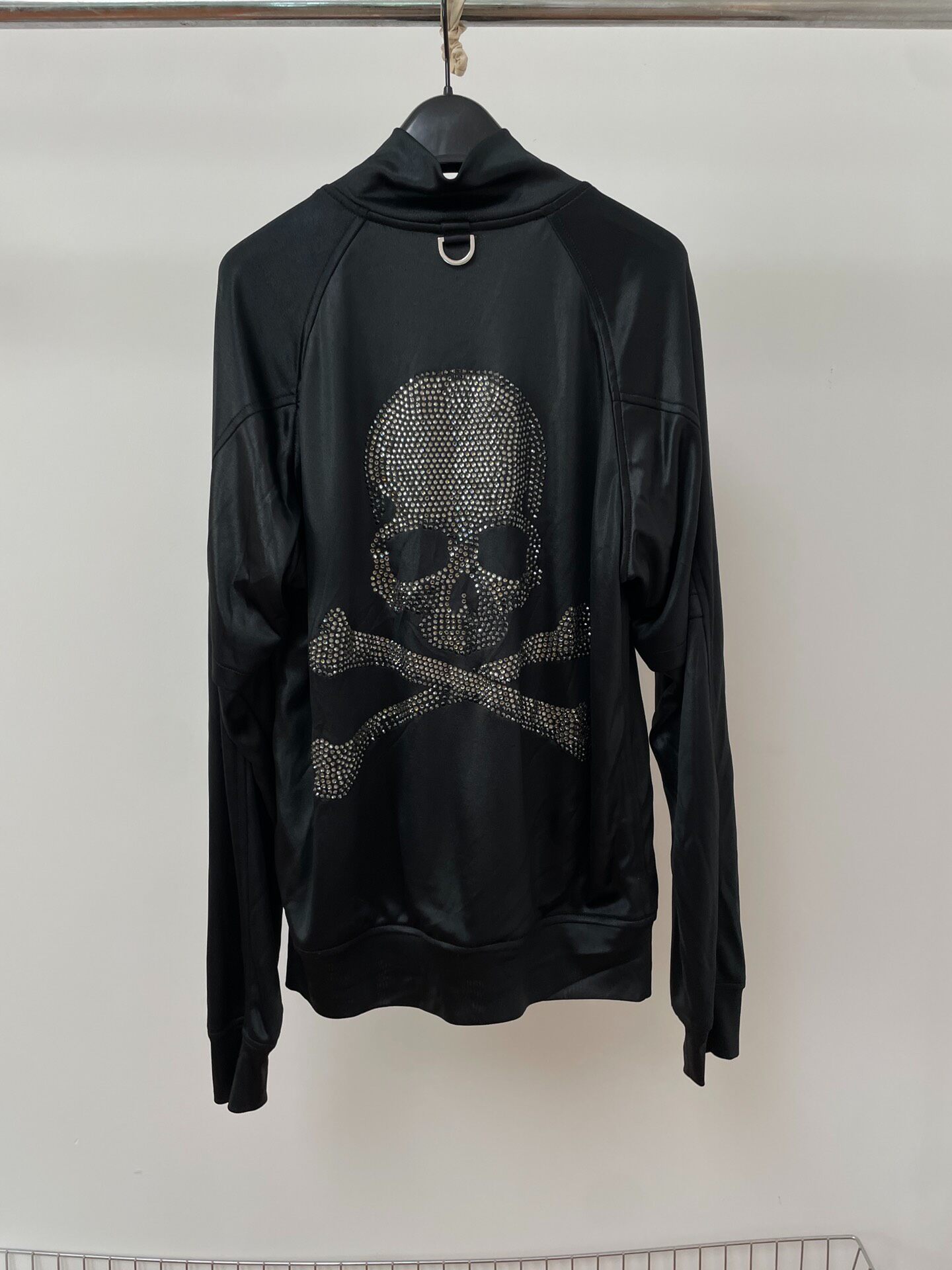Mastermind Japan Silk Zip Jacket — front