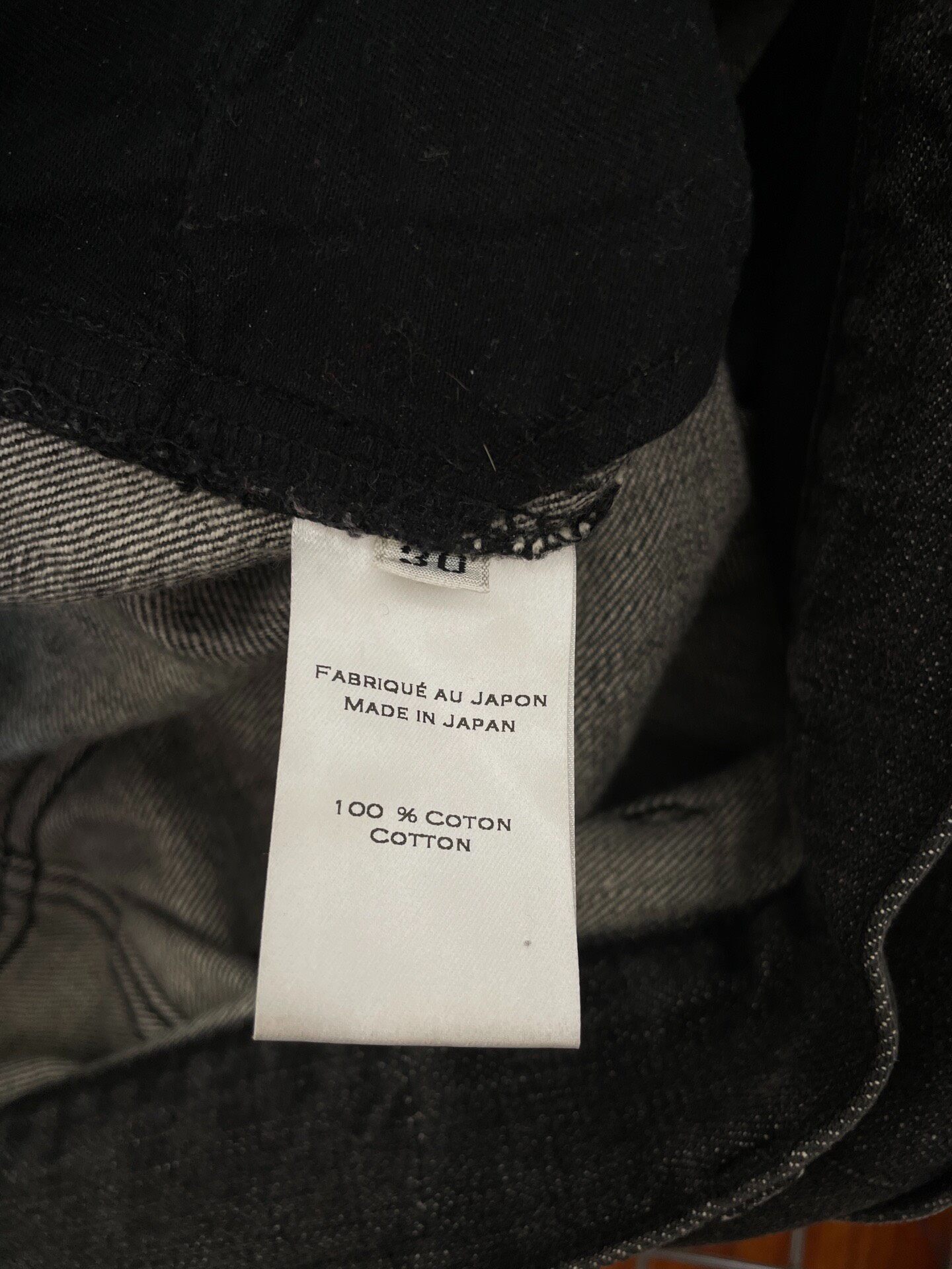 Balmain Distressed Straight Jeans — back