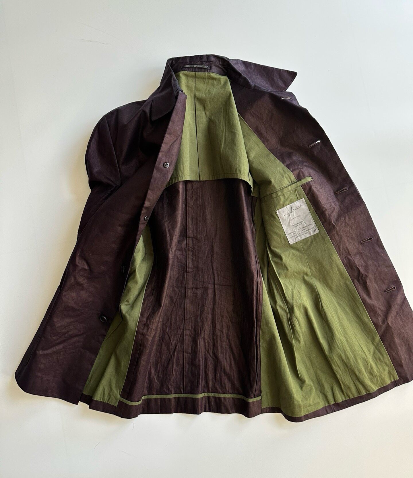 Yohji Yamamoto 1993SS Lacquered Jacket